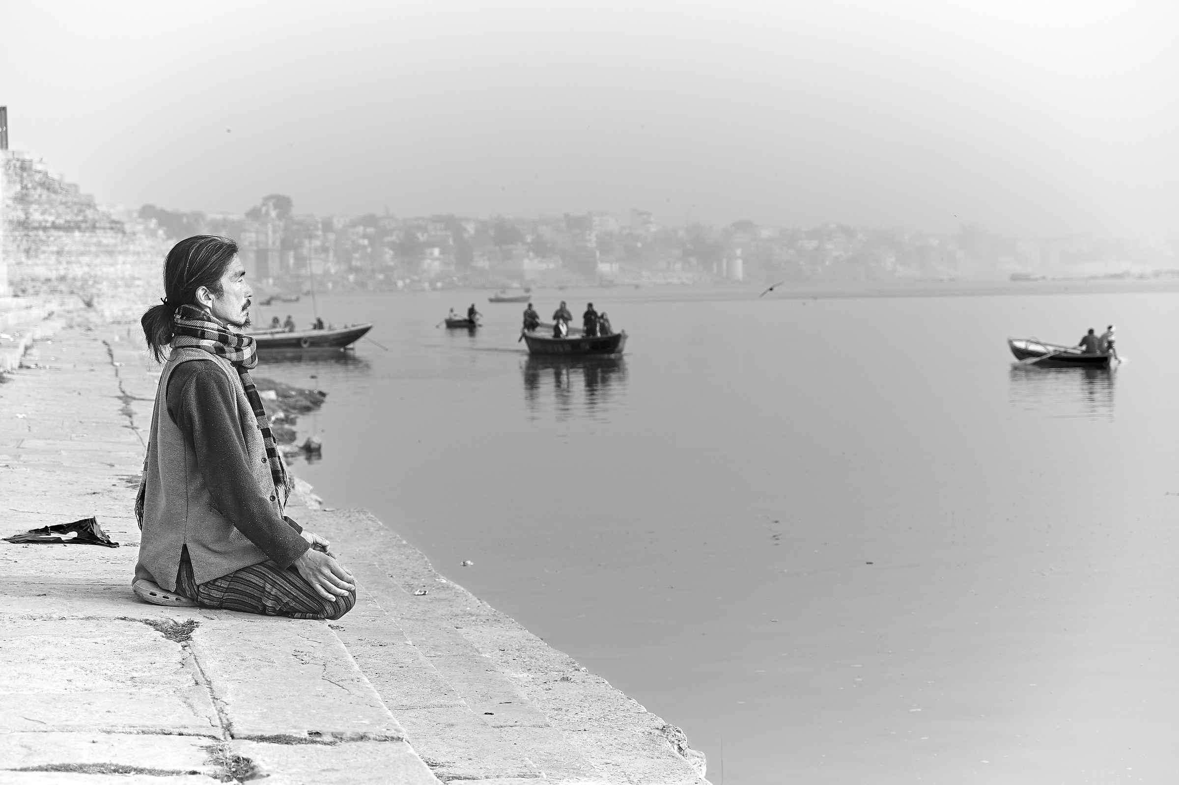 meditazione sul Gange