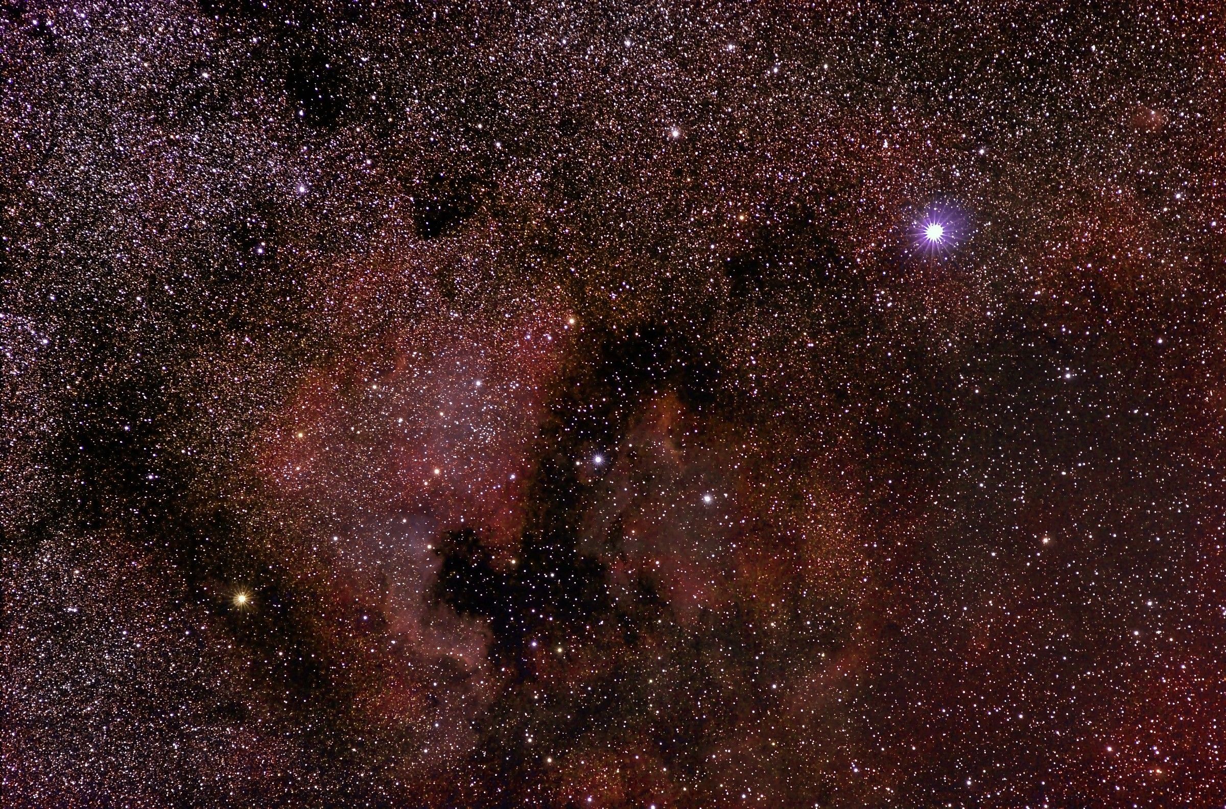 nebulosa nord america con 200mm