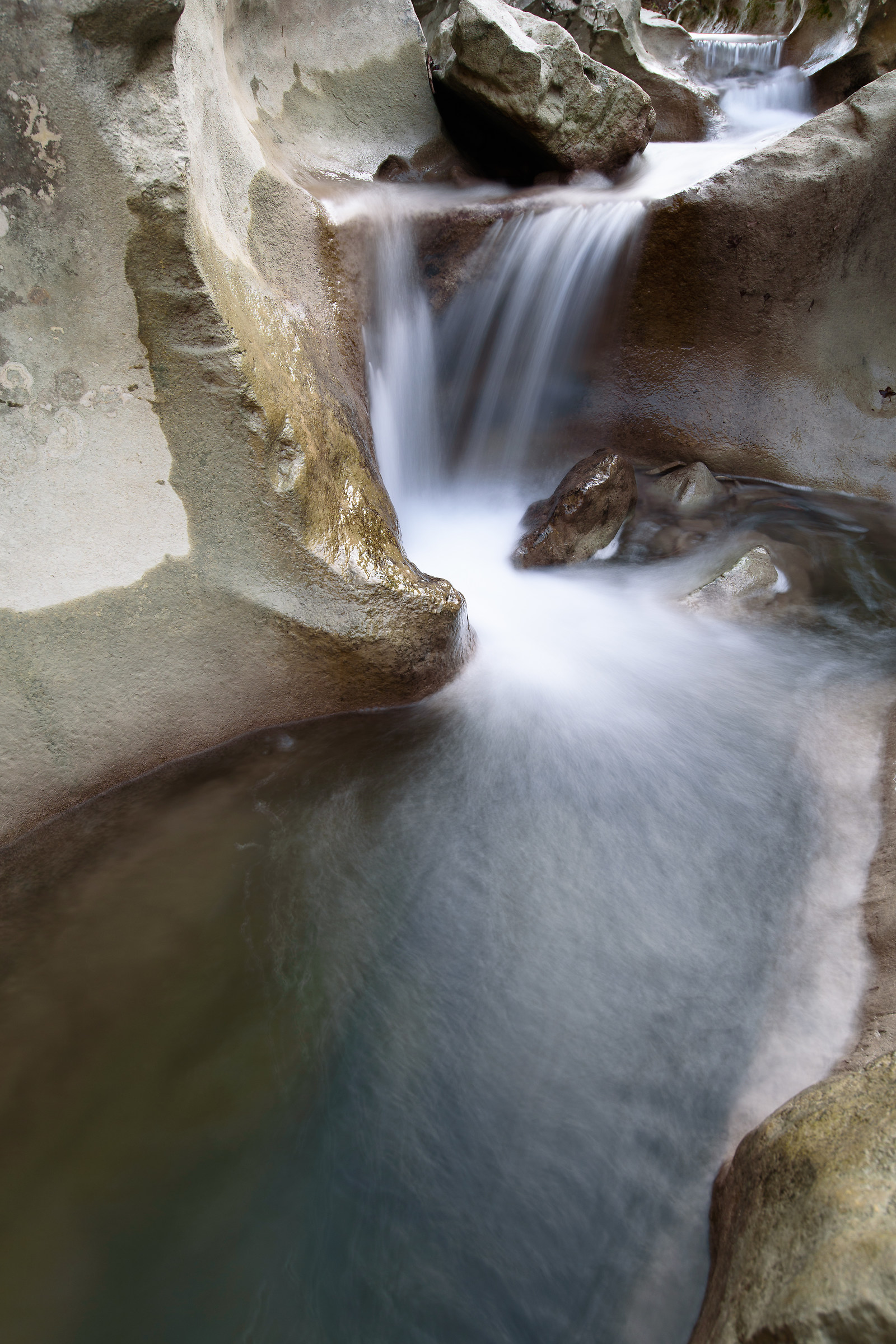 A way among the rocks