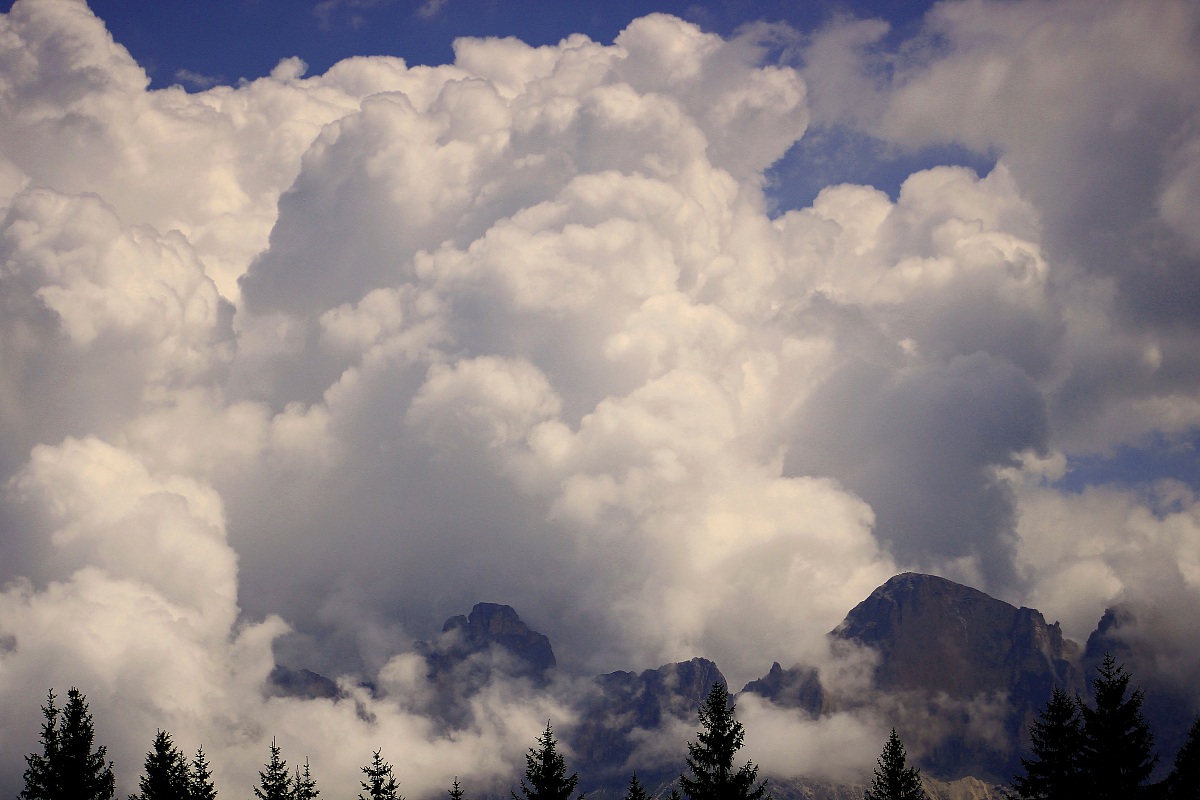 Dolomiti e Nuvole
