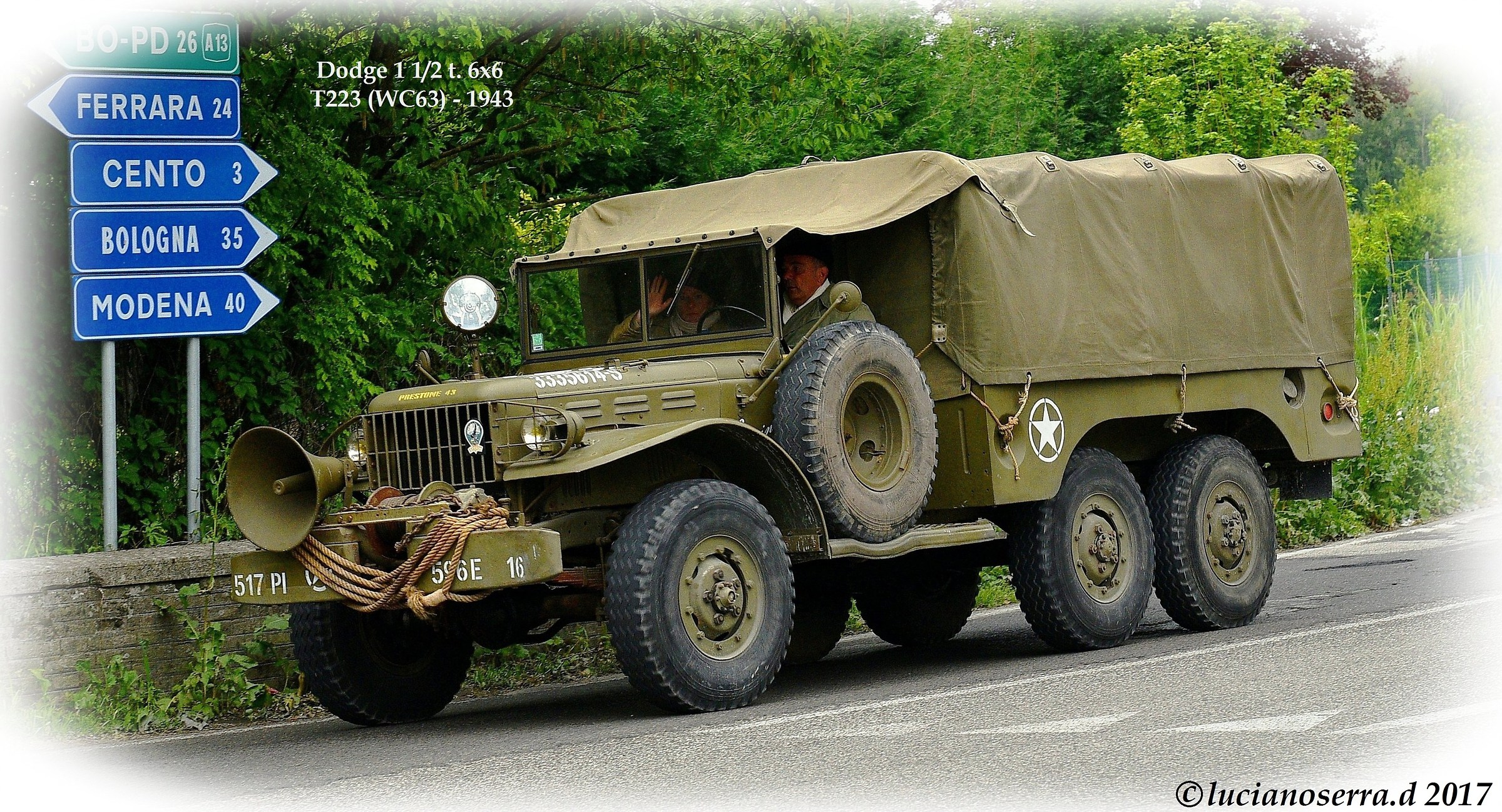 Dodge 1 1/2 t. 6x6 T 223 (WC 63) - 1943