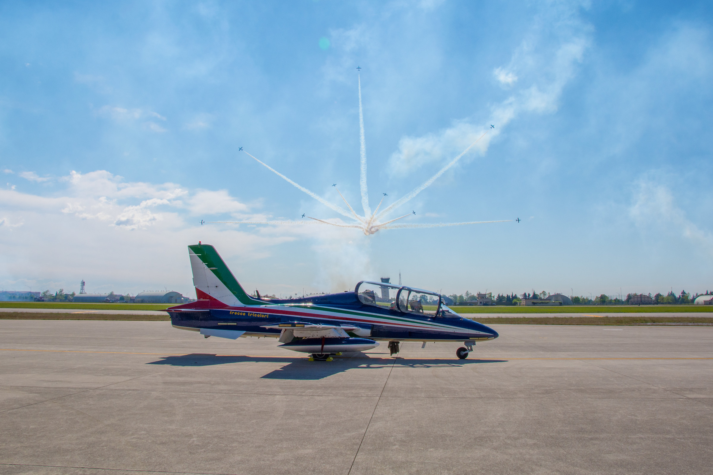 Addestramento frecce tricolore