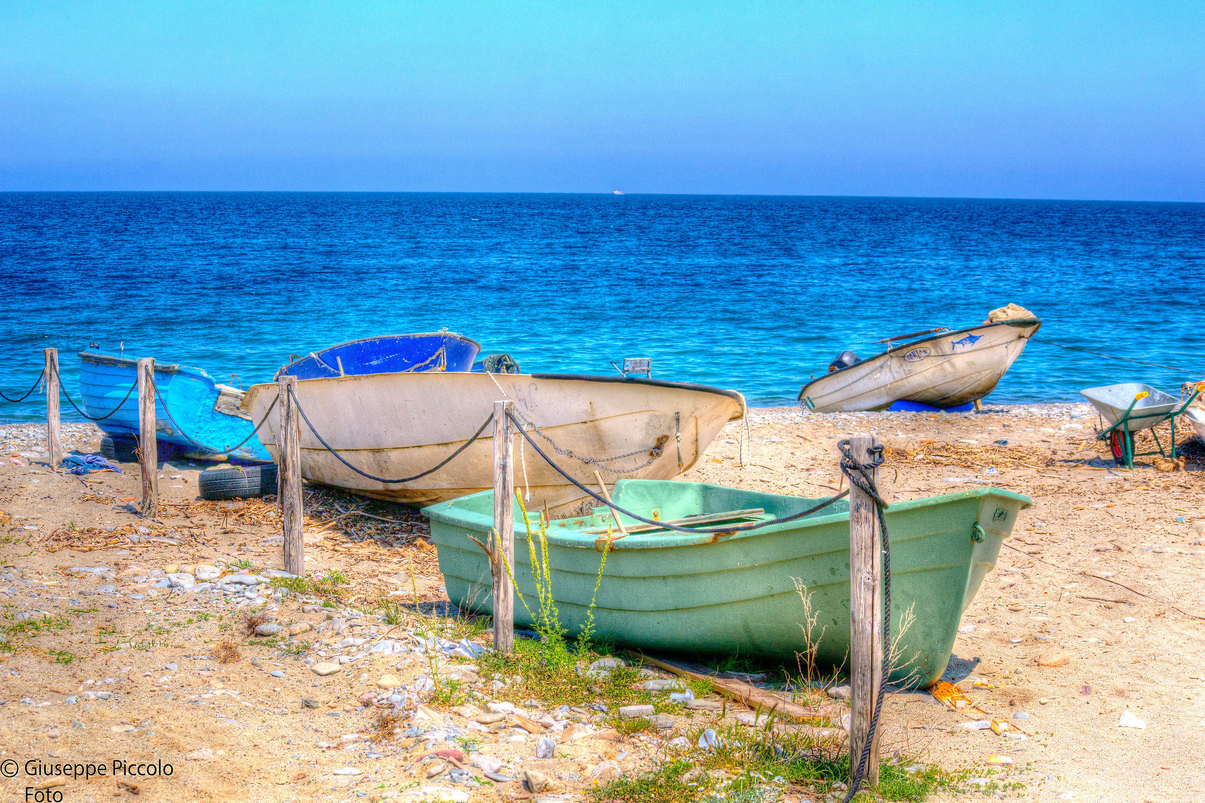 Boats on the beach