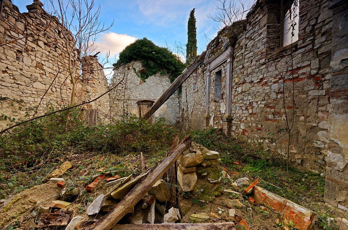 Mount Fatucchio, what remains
