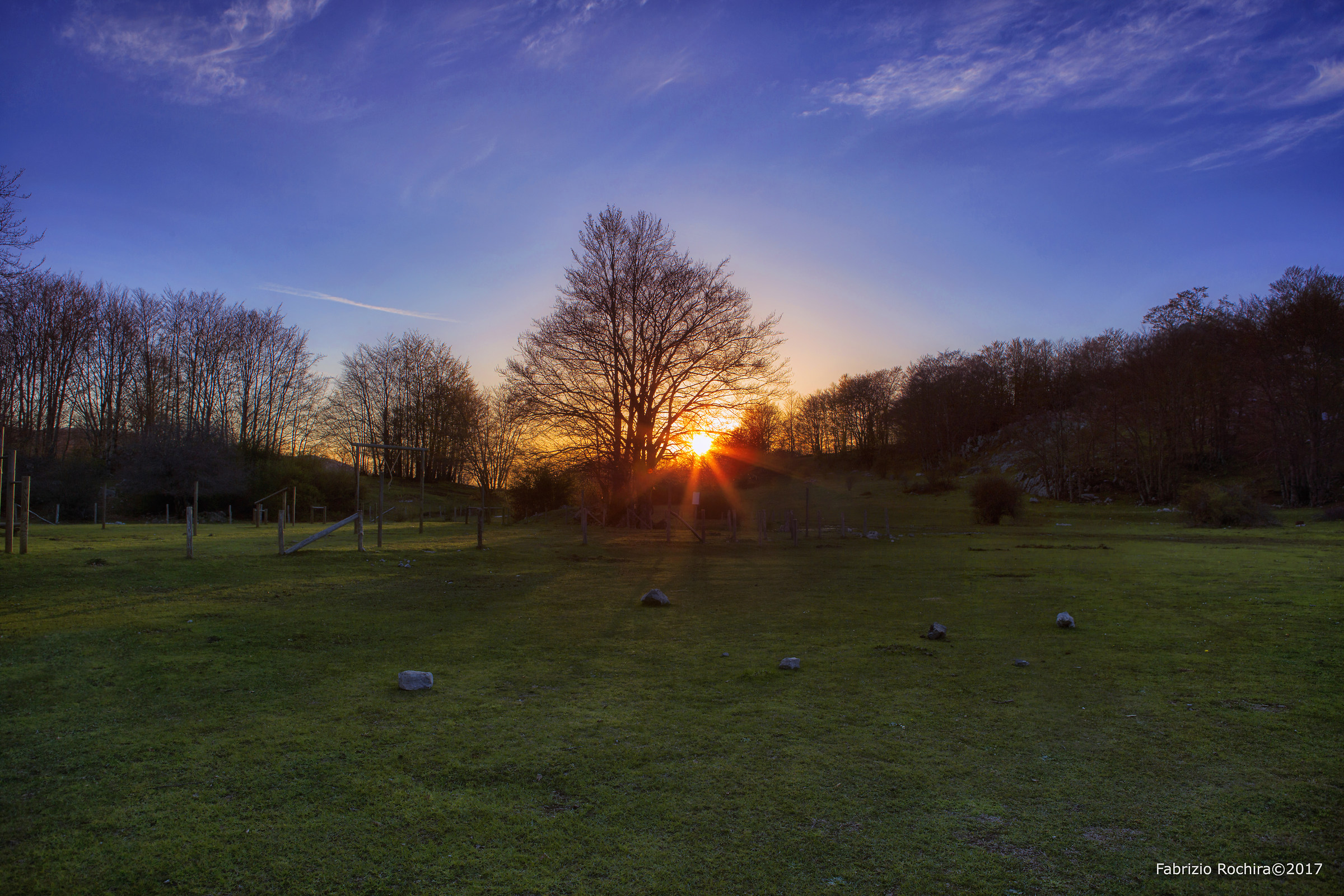 Tramonto dal Pollino