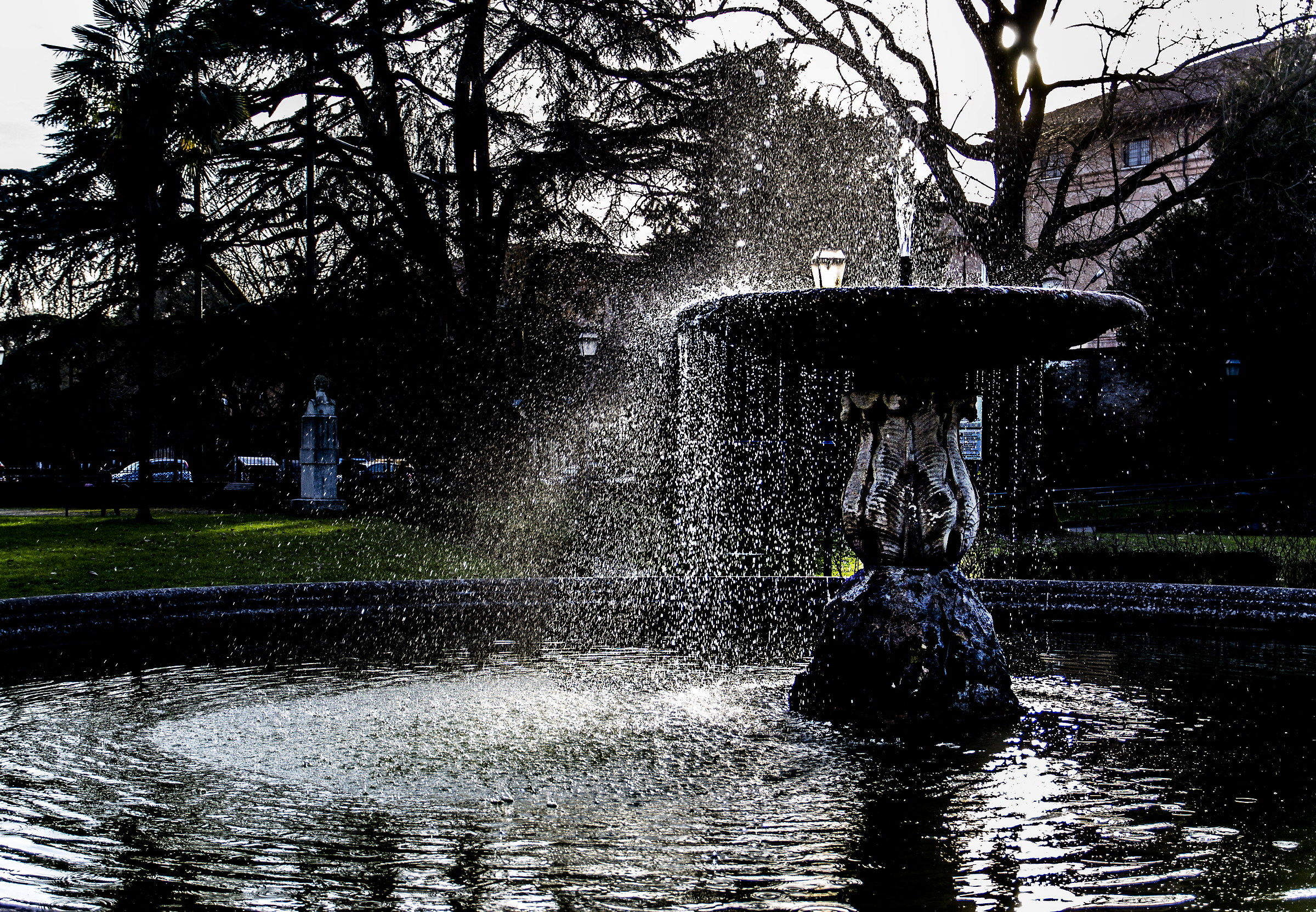 Fountain in the park Massari