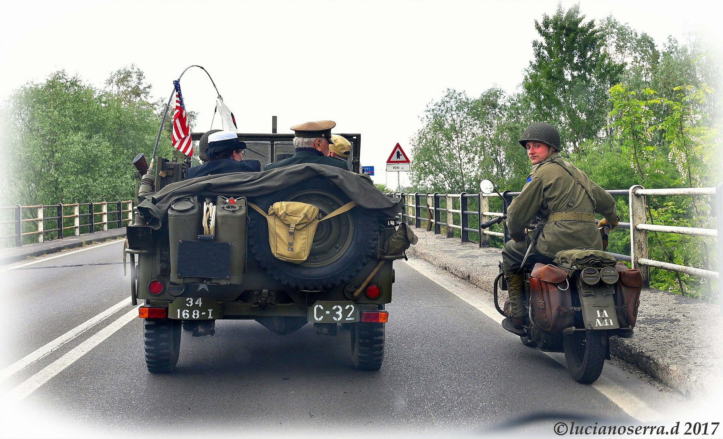 Willys MB e Harley Davidson WLA 750