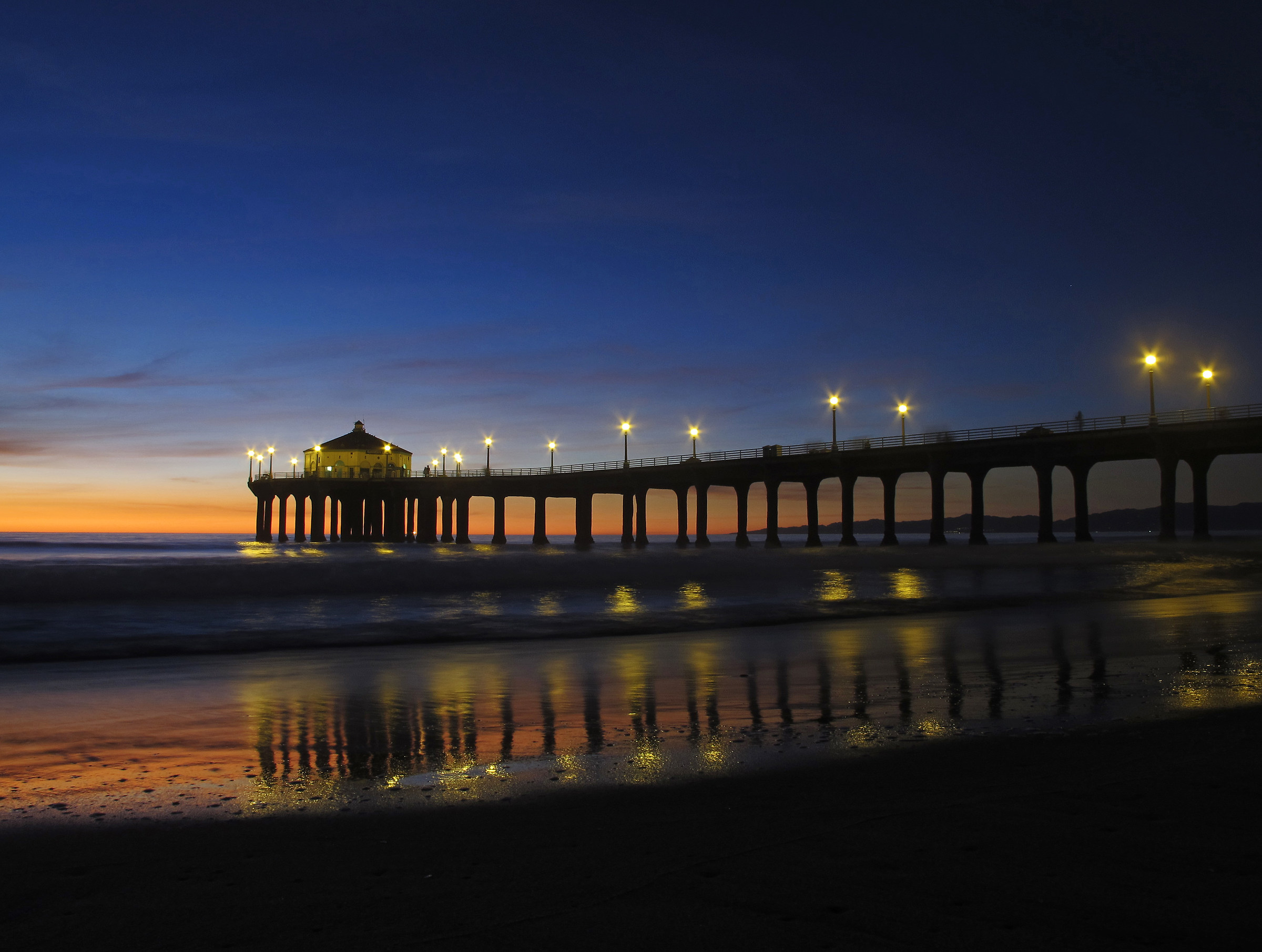 Molo a Los Angeles, lato sinistro
