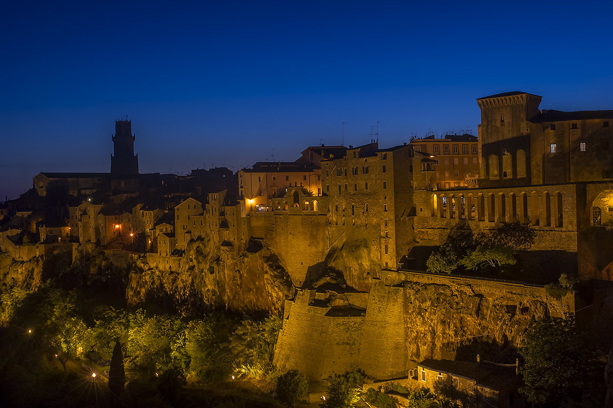 Pitigliano by night