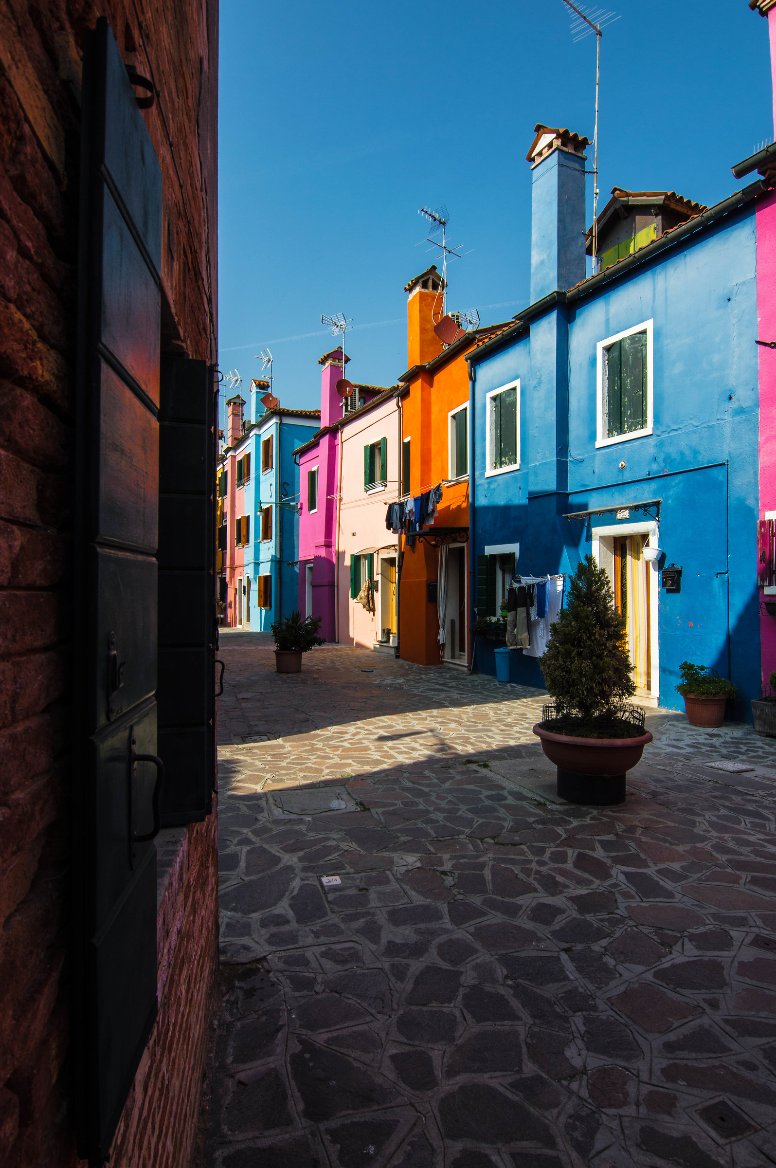 glimpse of Burano