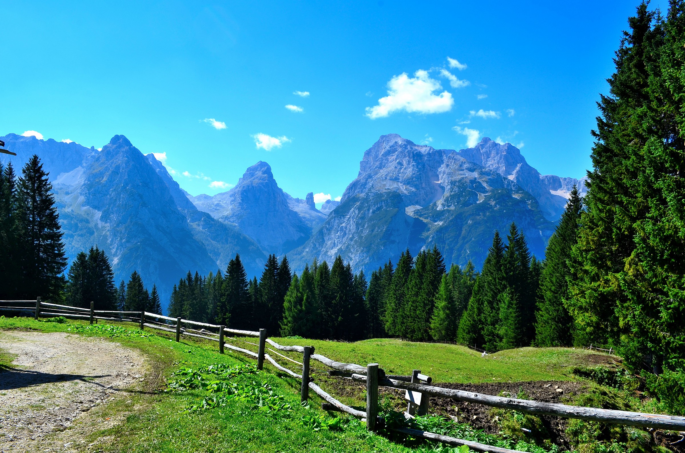 horn of the doge and tower sabbioni from pasture-Maraia misu...