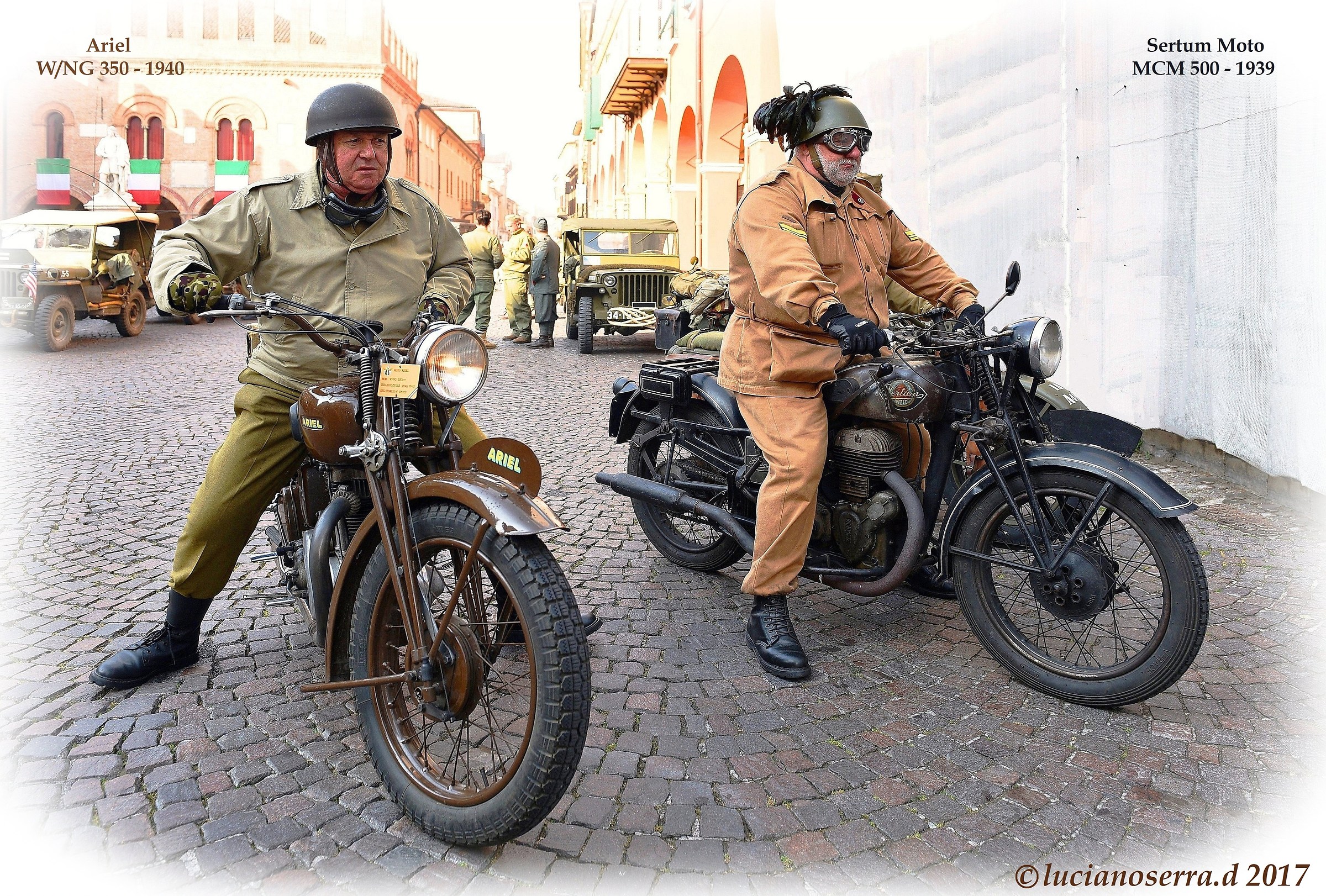 Ariel w/ng 350 - 1940 e Sertum Moto MCM 500 - 1939