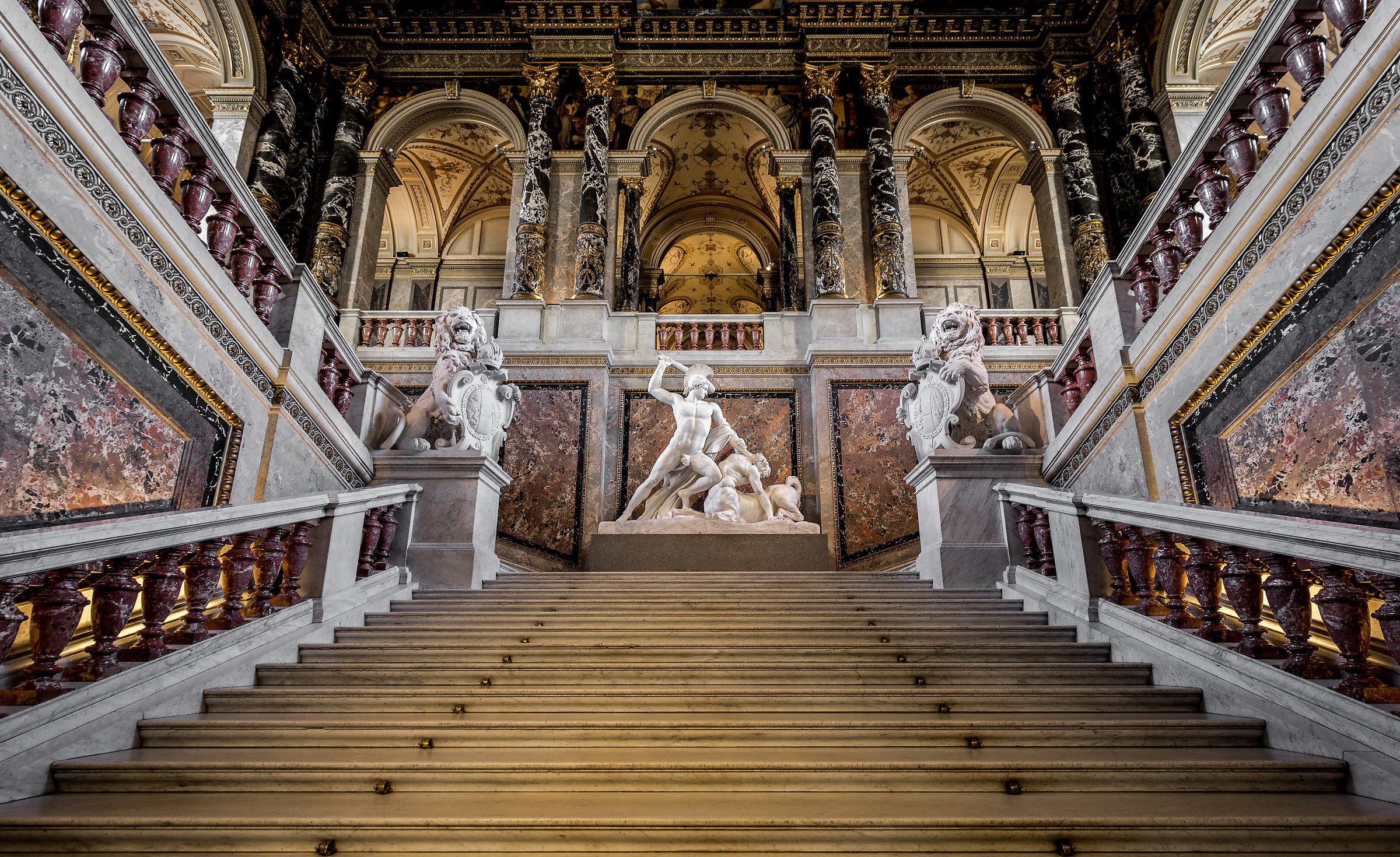 Ingresso del Kunsthistorisches Museum, Vienna.