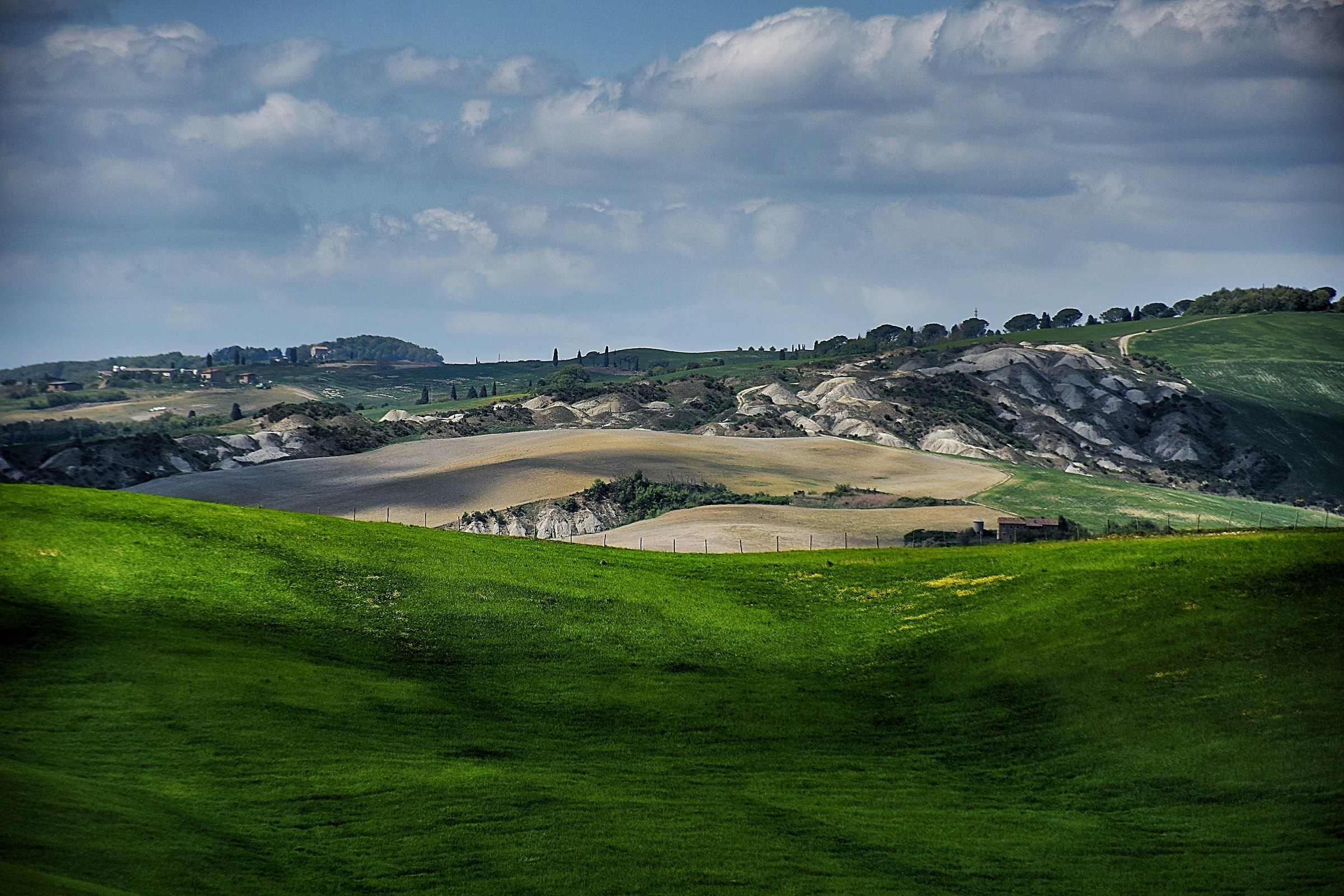 The beautiful Val D'Orcia 22-25 April 2017