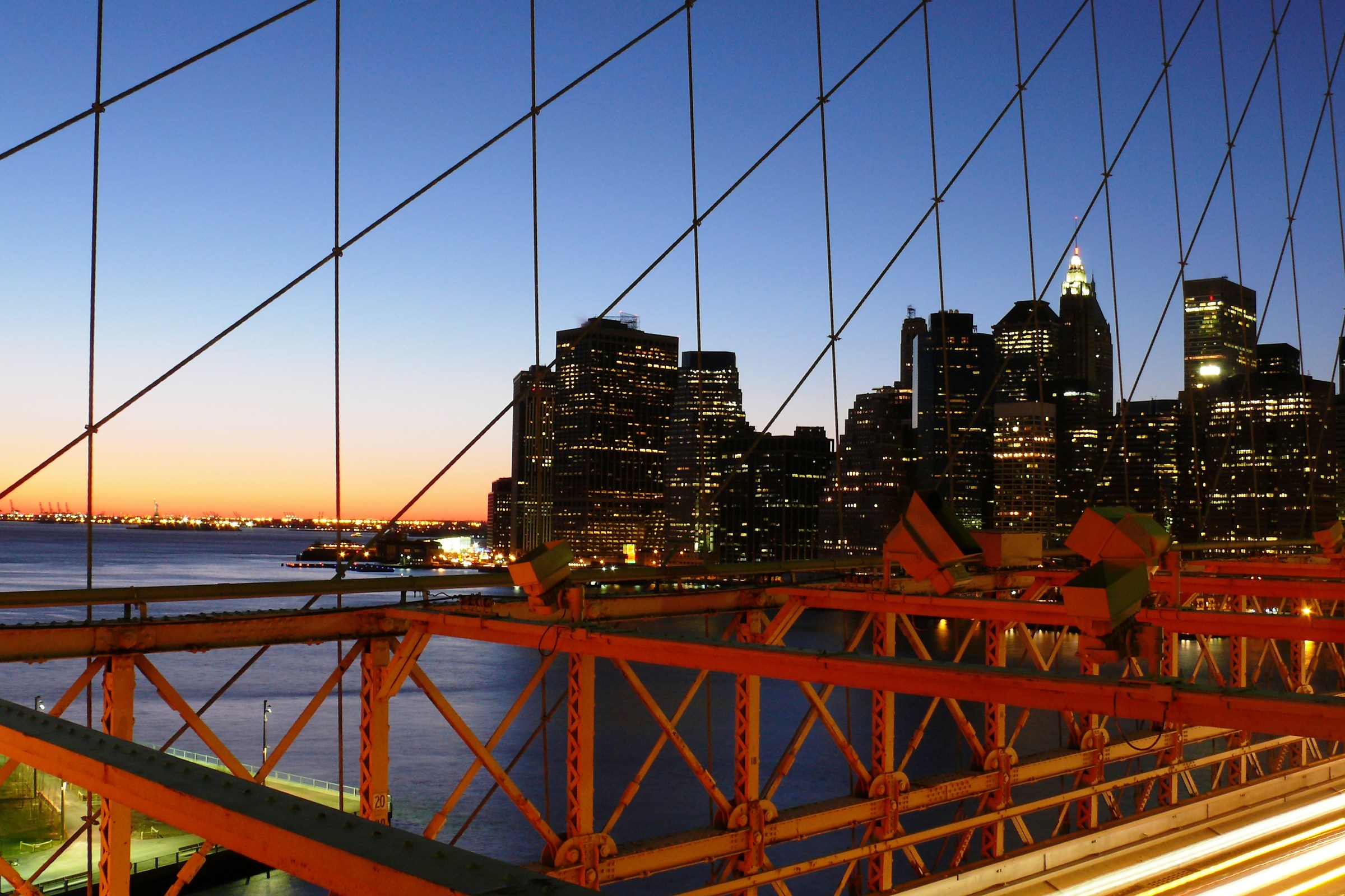 Financial District from the Brooklyn Bridge