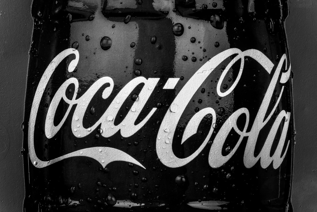 Black and white coca cola.................