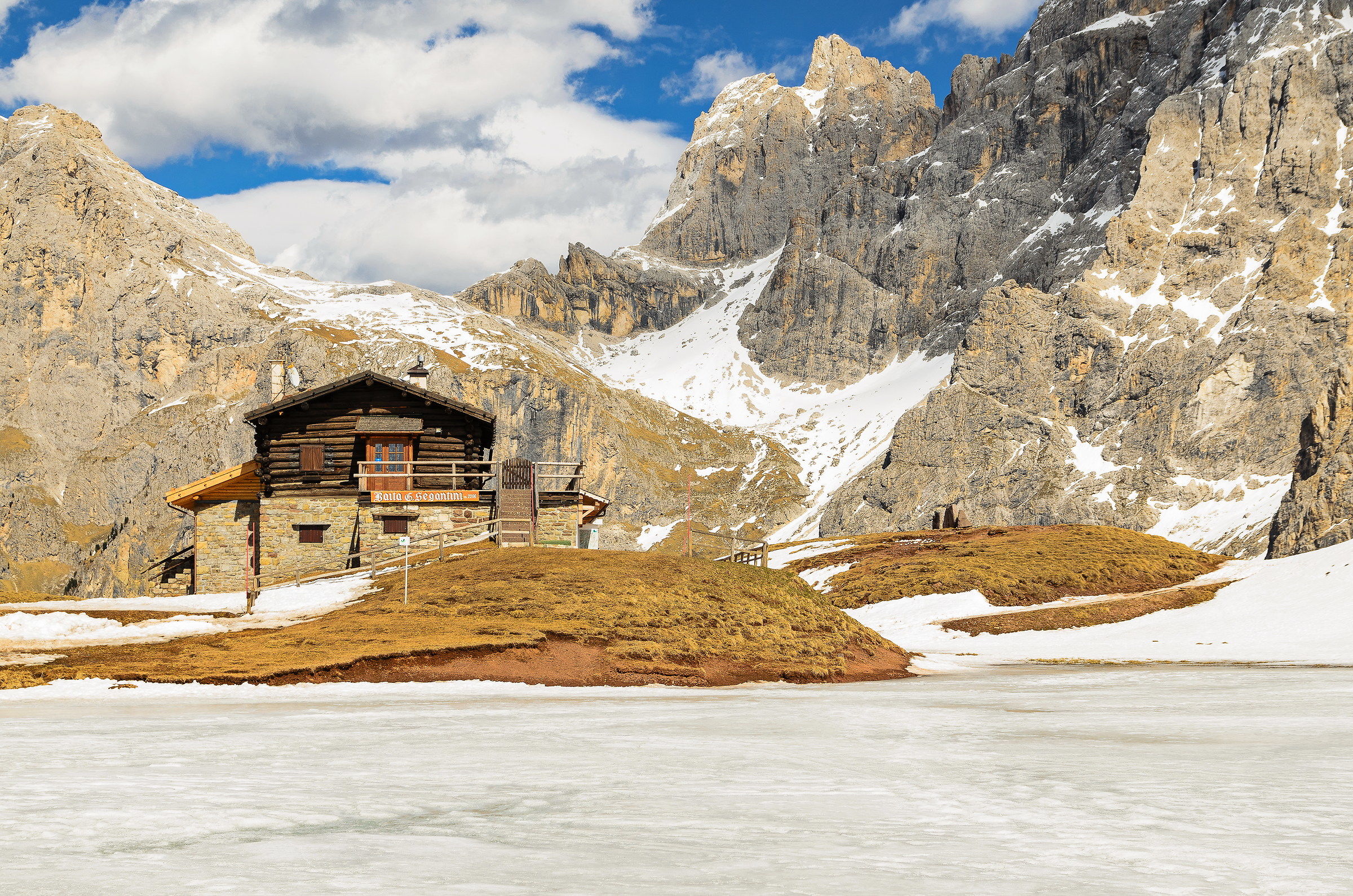 Exploring the Dolomites, the peace of mind ...