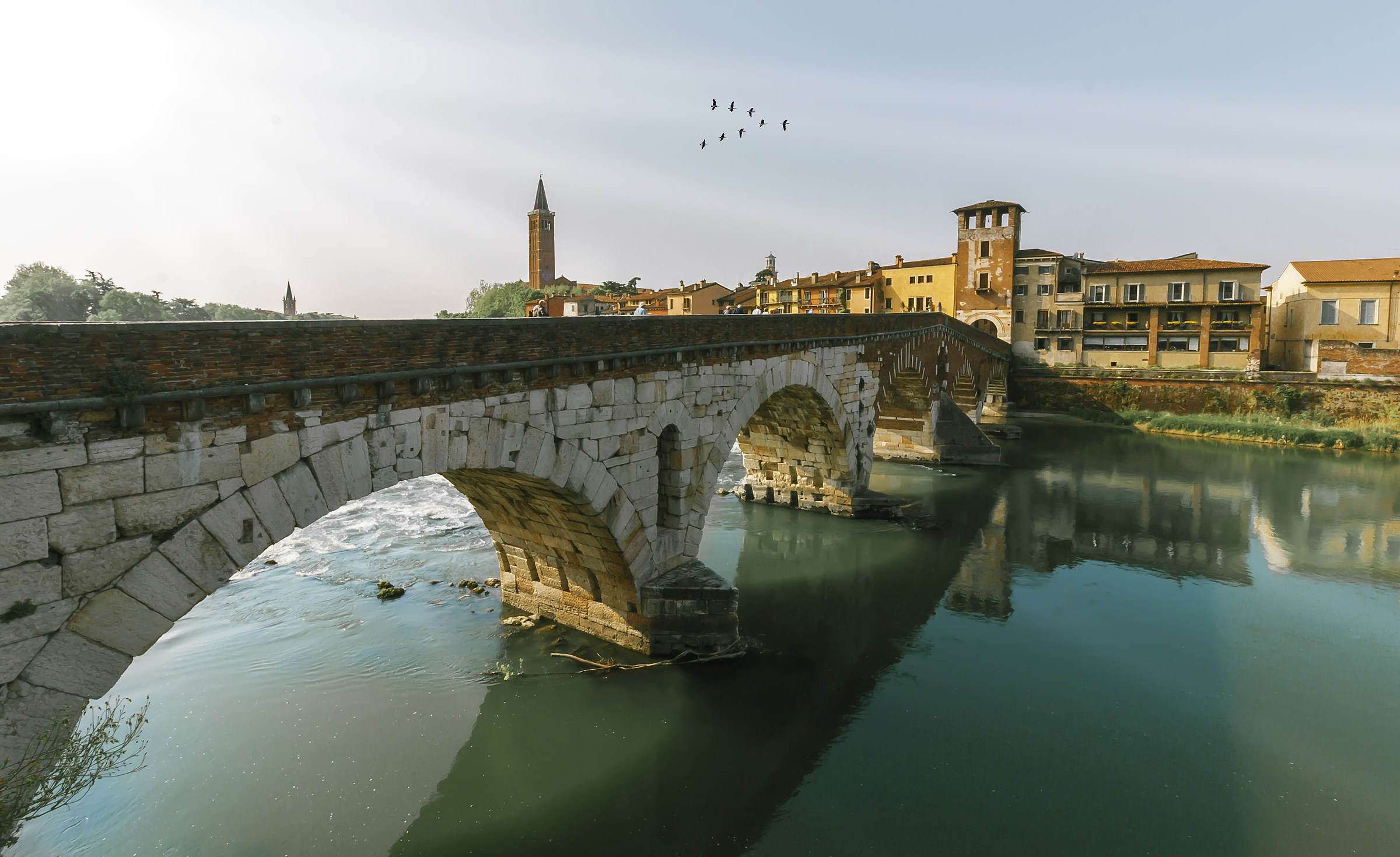 Verona Stone Bridge ... testing the Canon 10-18mm