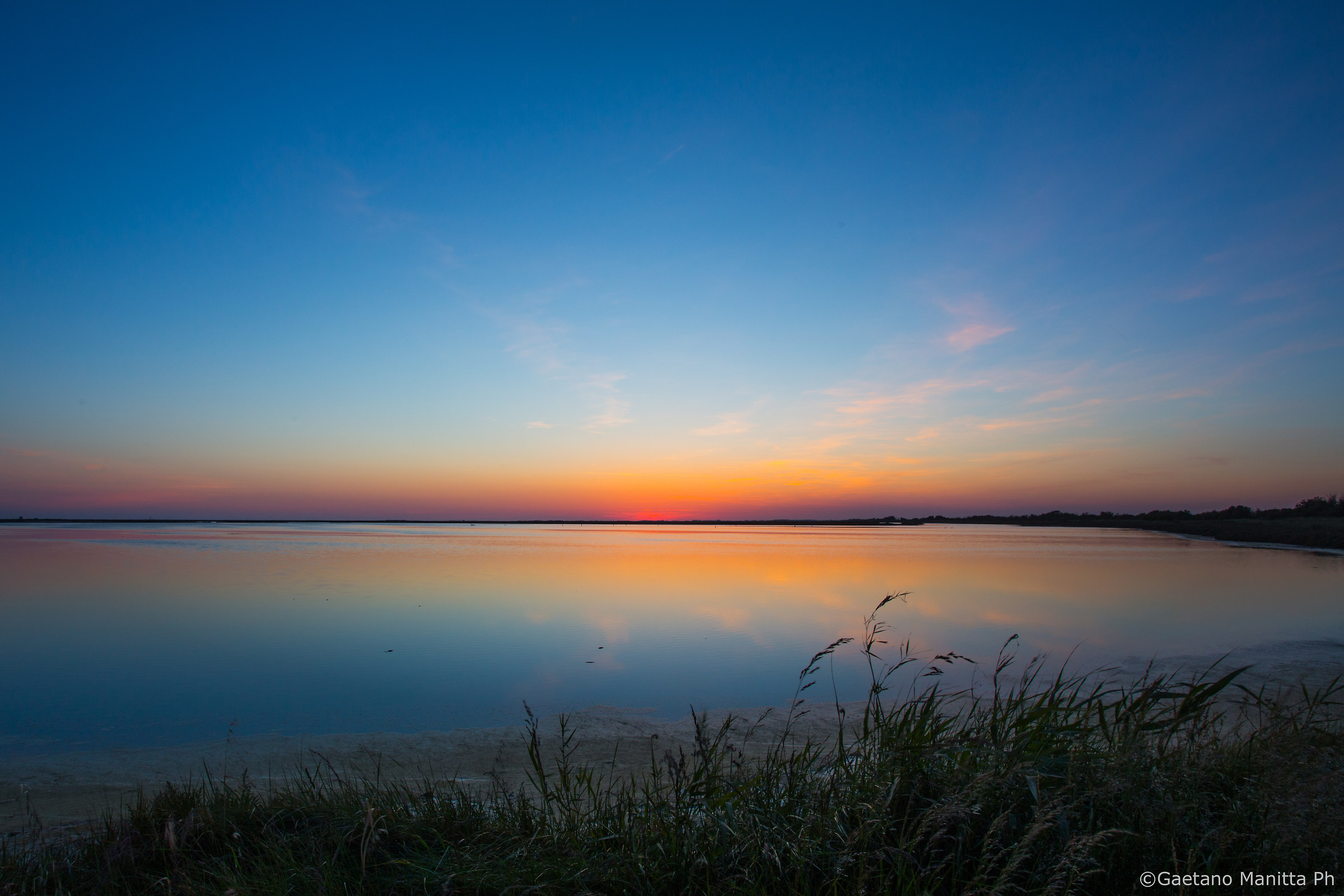 The Lake, The Sky and The Sunset