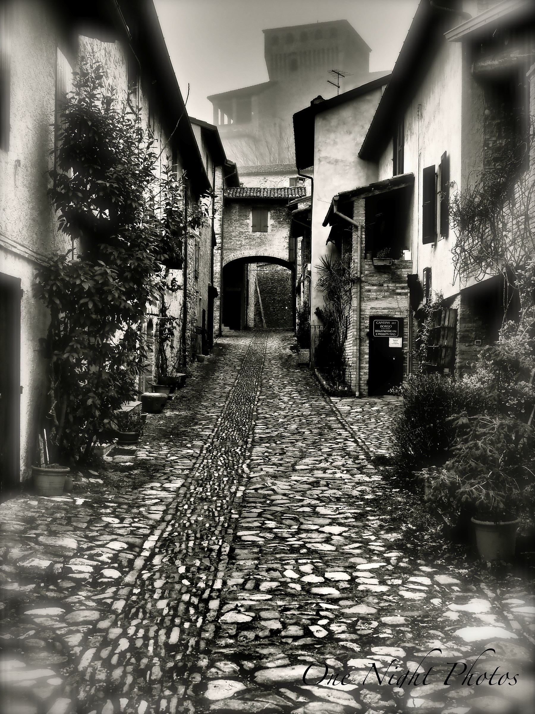 Torrechiara , borgo del castello