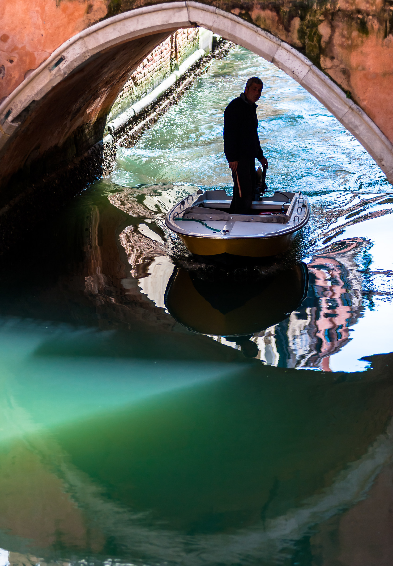 once there were only rowing boats ....