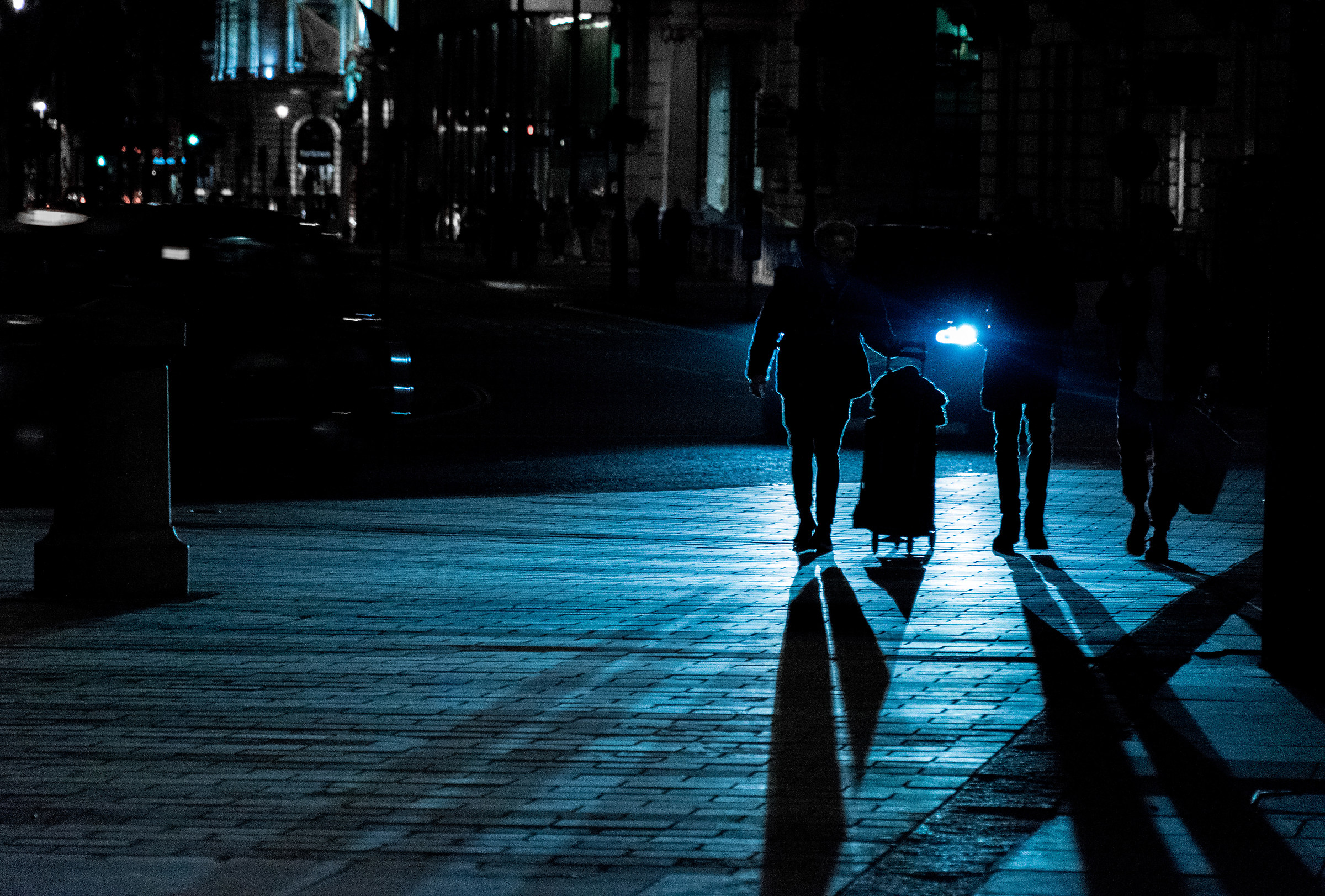 Walking The Night Streets Of London