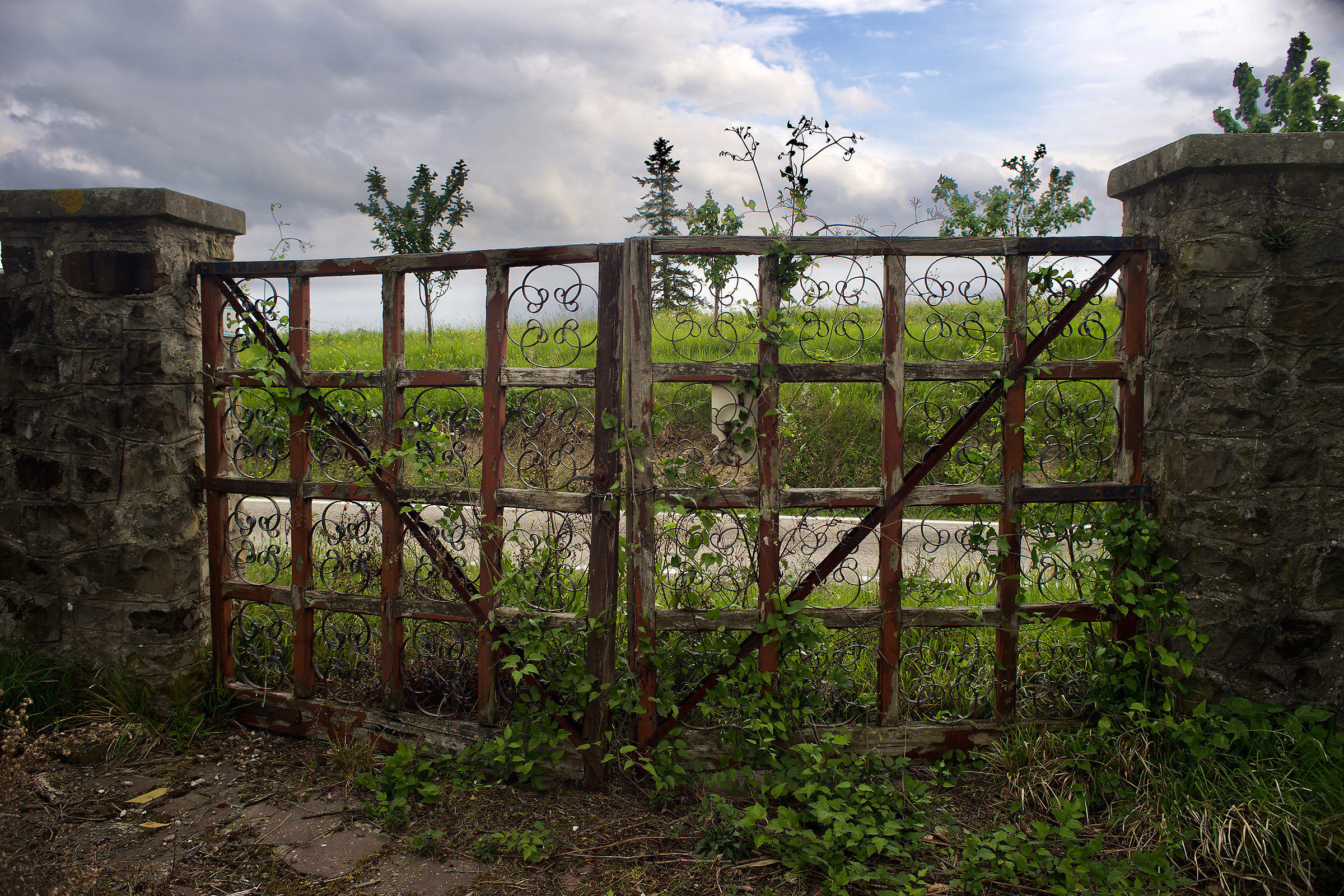 From here one entered