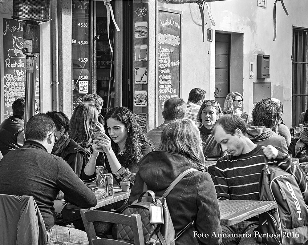 Do not you communicate even at the table