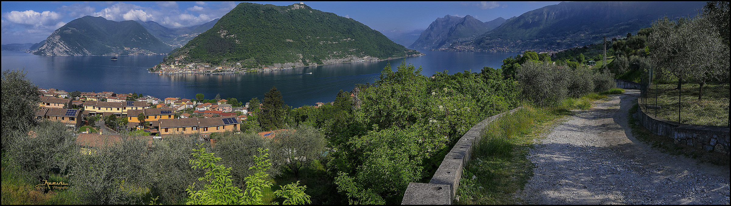 Overview of Lake Iseo