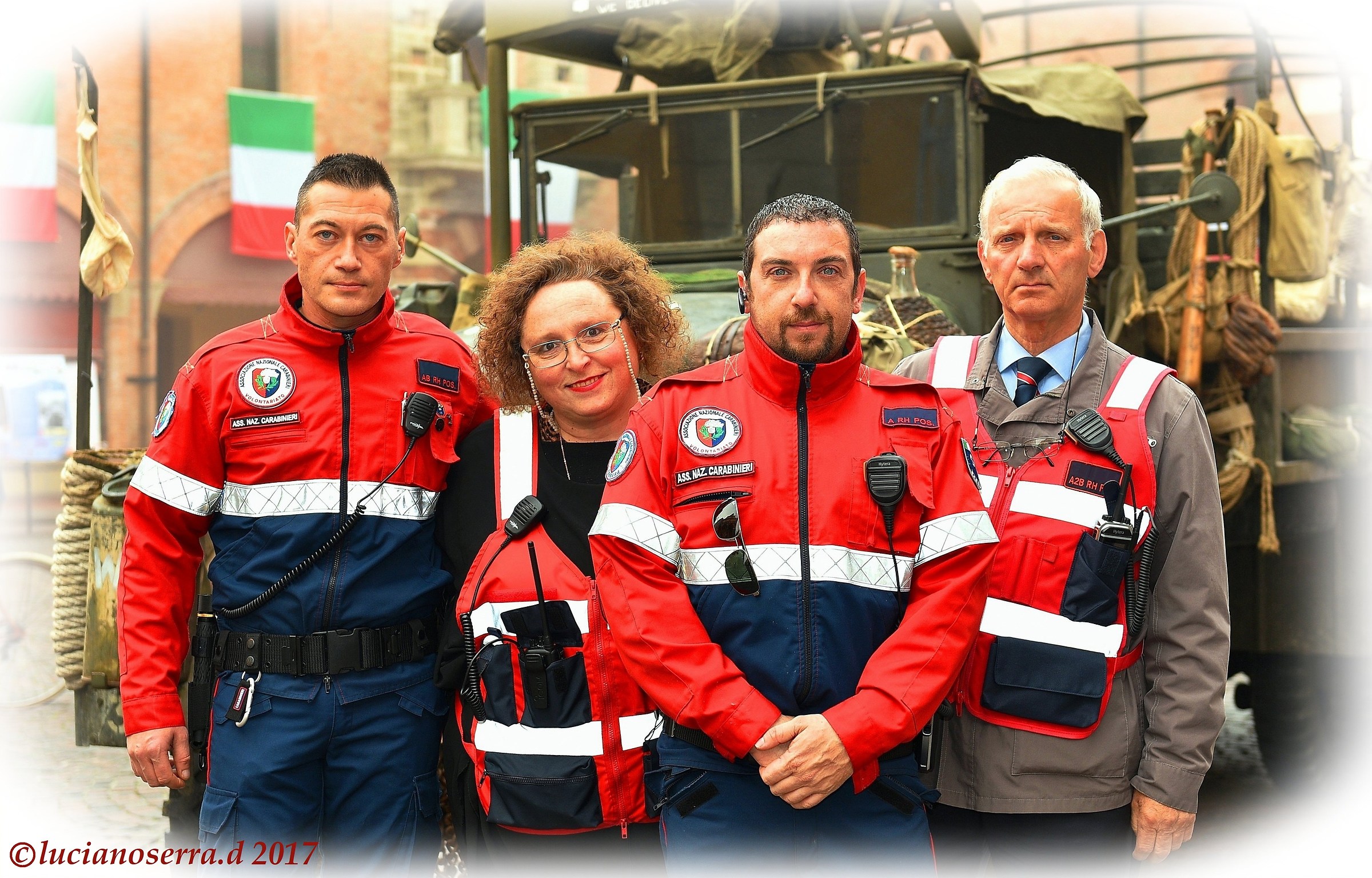 25 Aprile 2017: l'efficientissimo Servizio d'Ordine