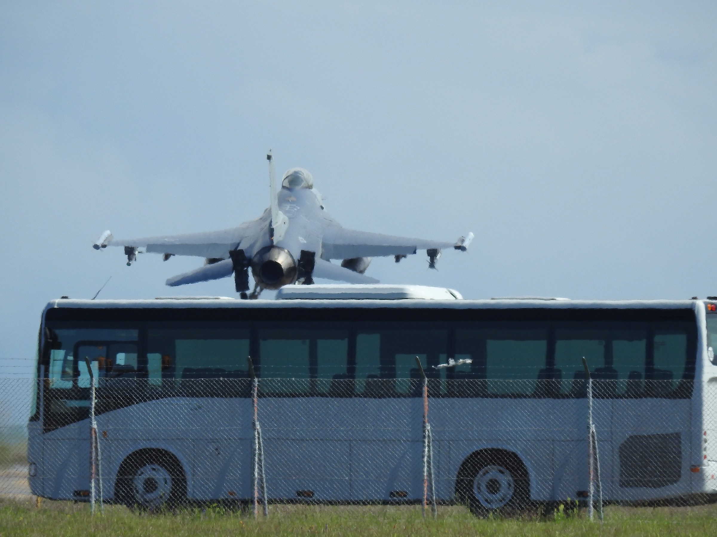 F16 on bus