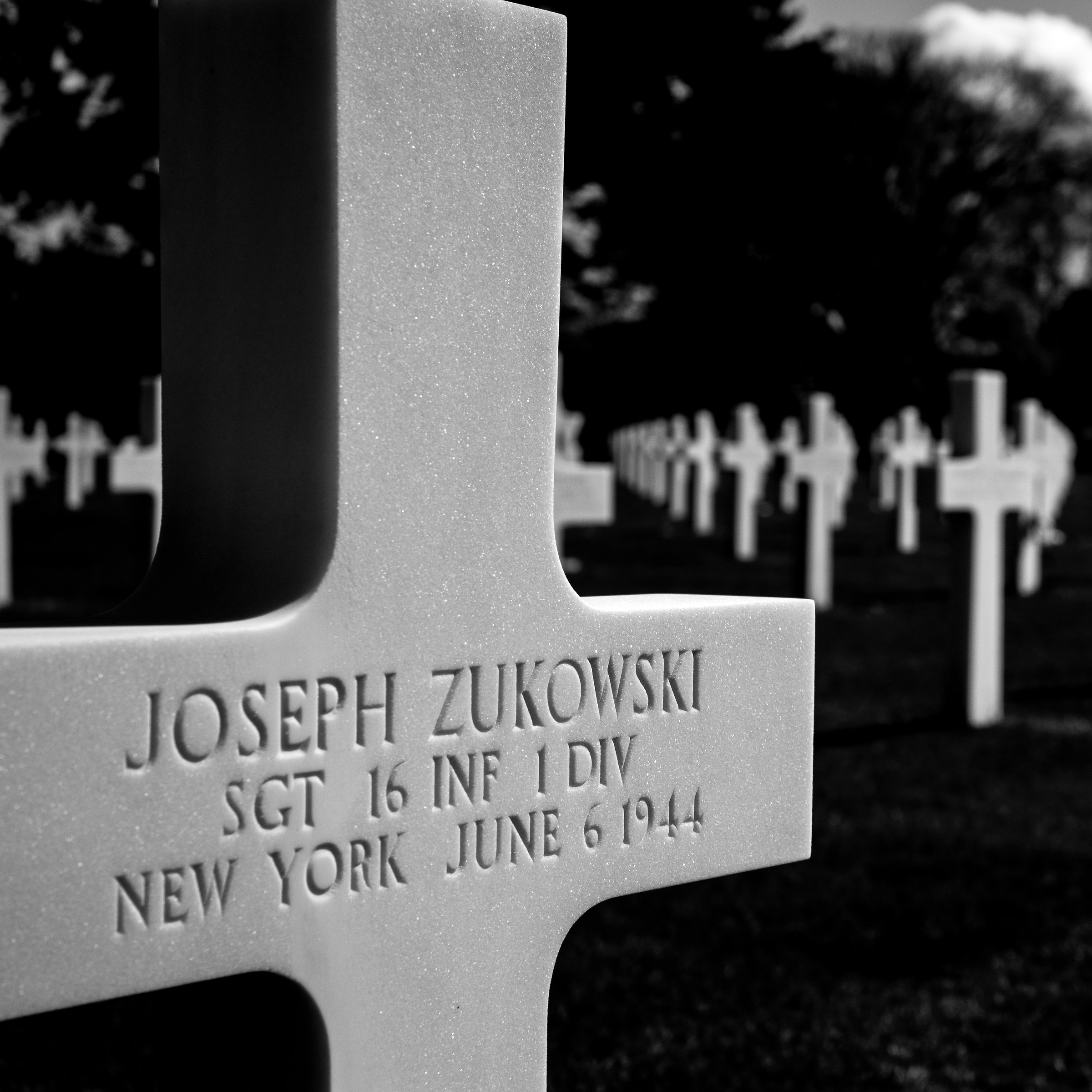 American cemetery d-day