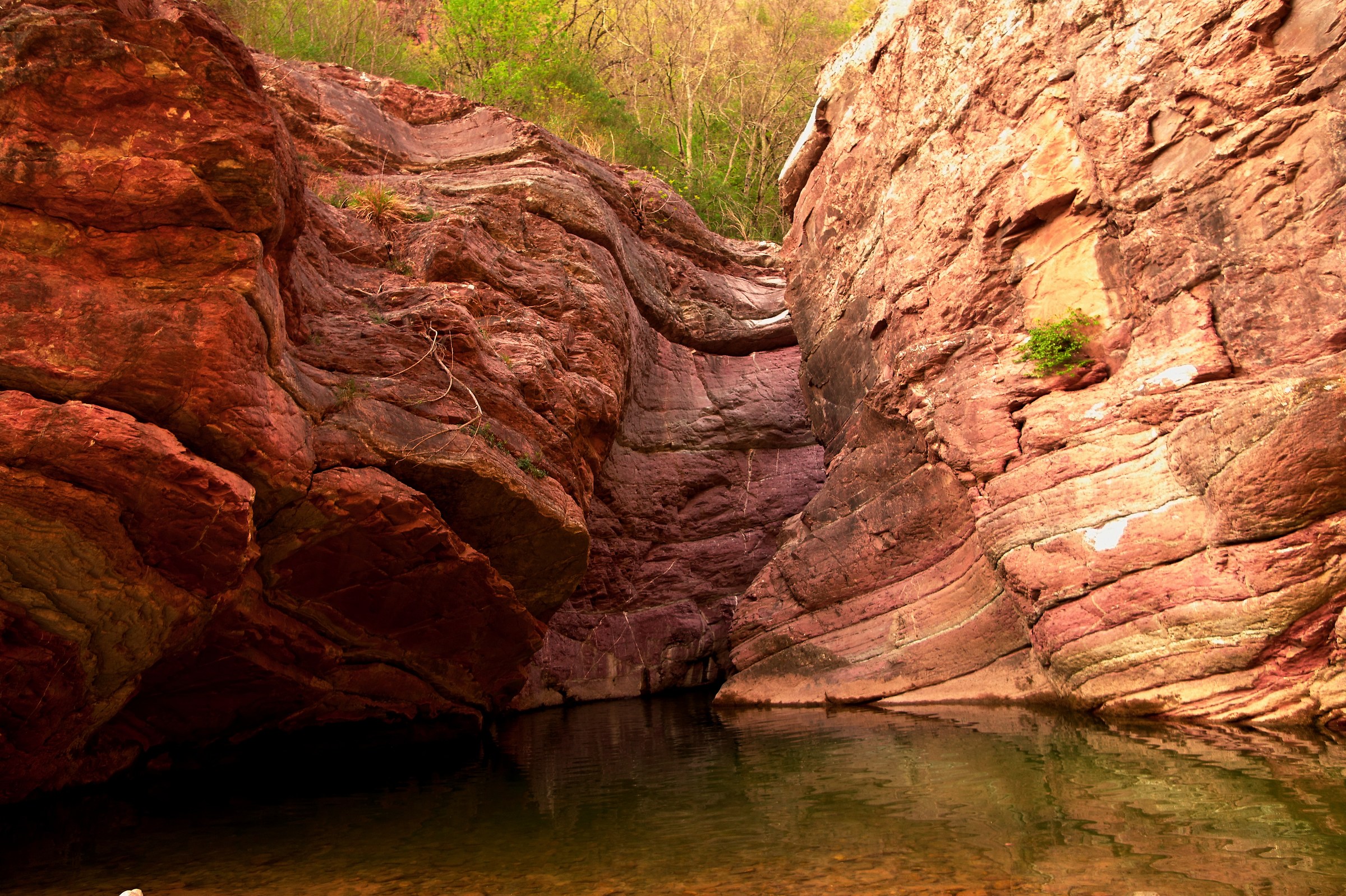 A canyon in miniature