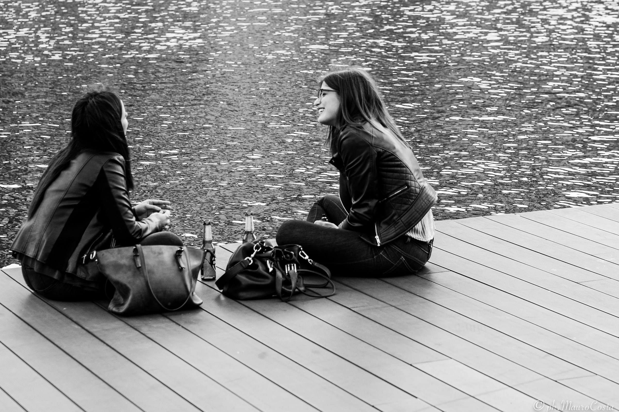 chatter among friends ...