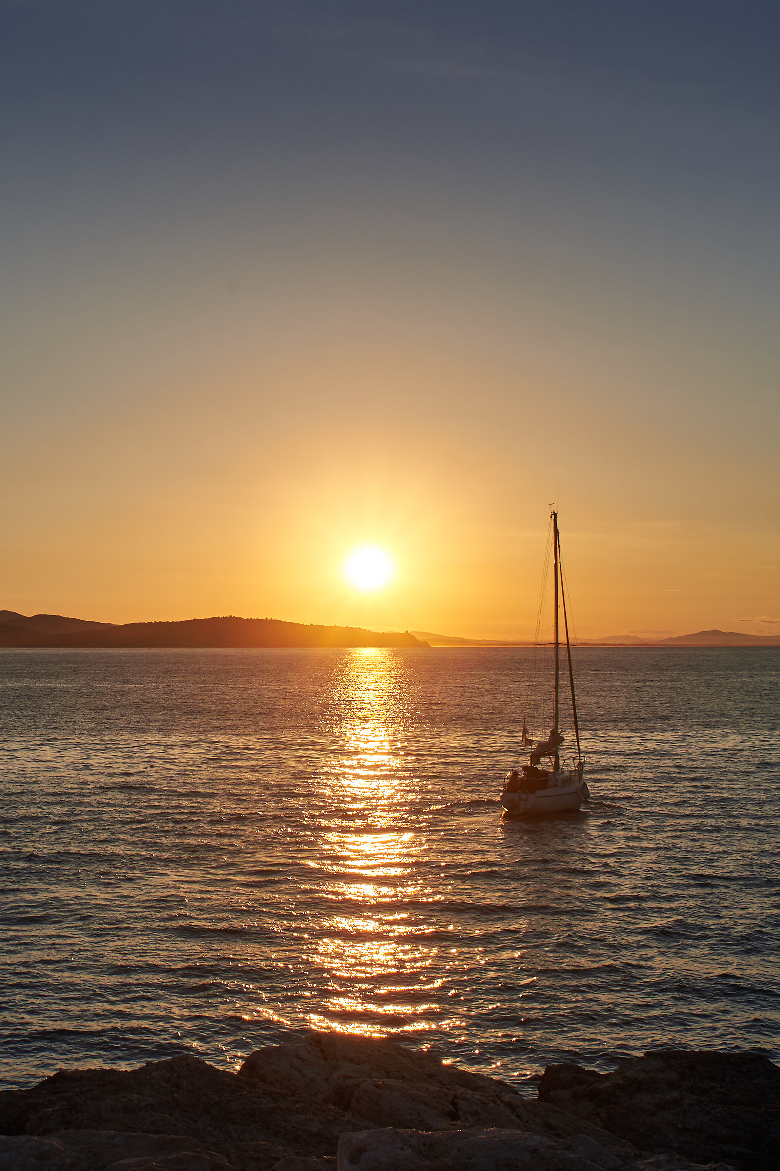 L'alba a Porto Ercole