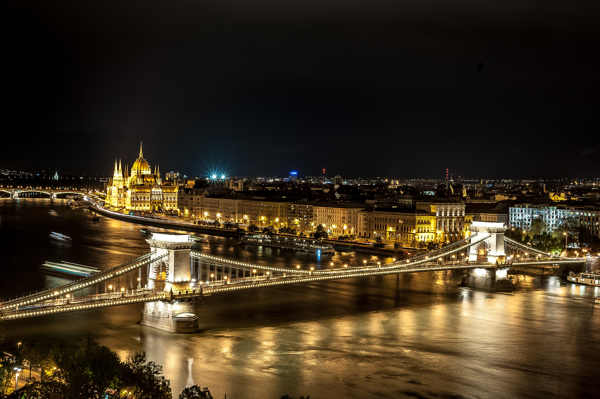 Budapest view from Royal Palace