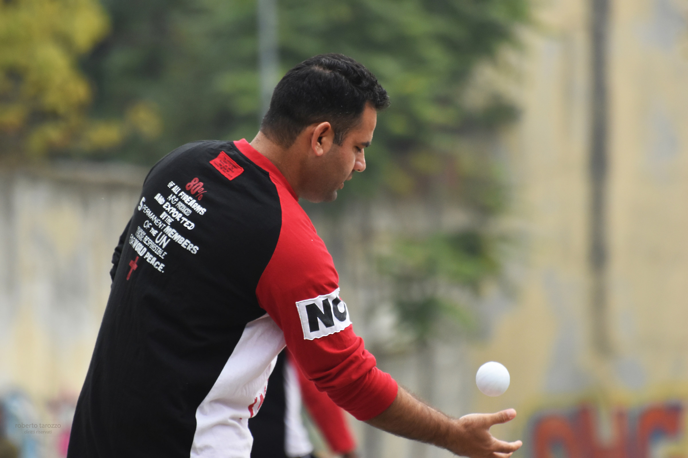 Giocatore cricket - Sermig - Torino