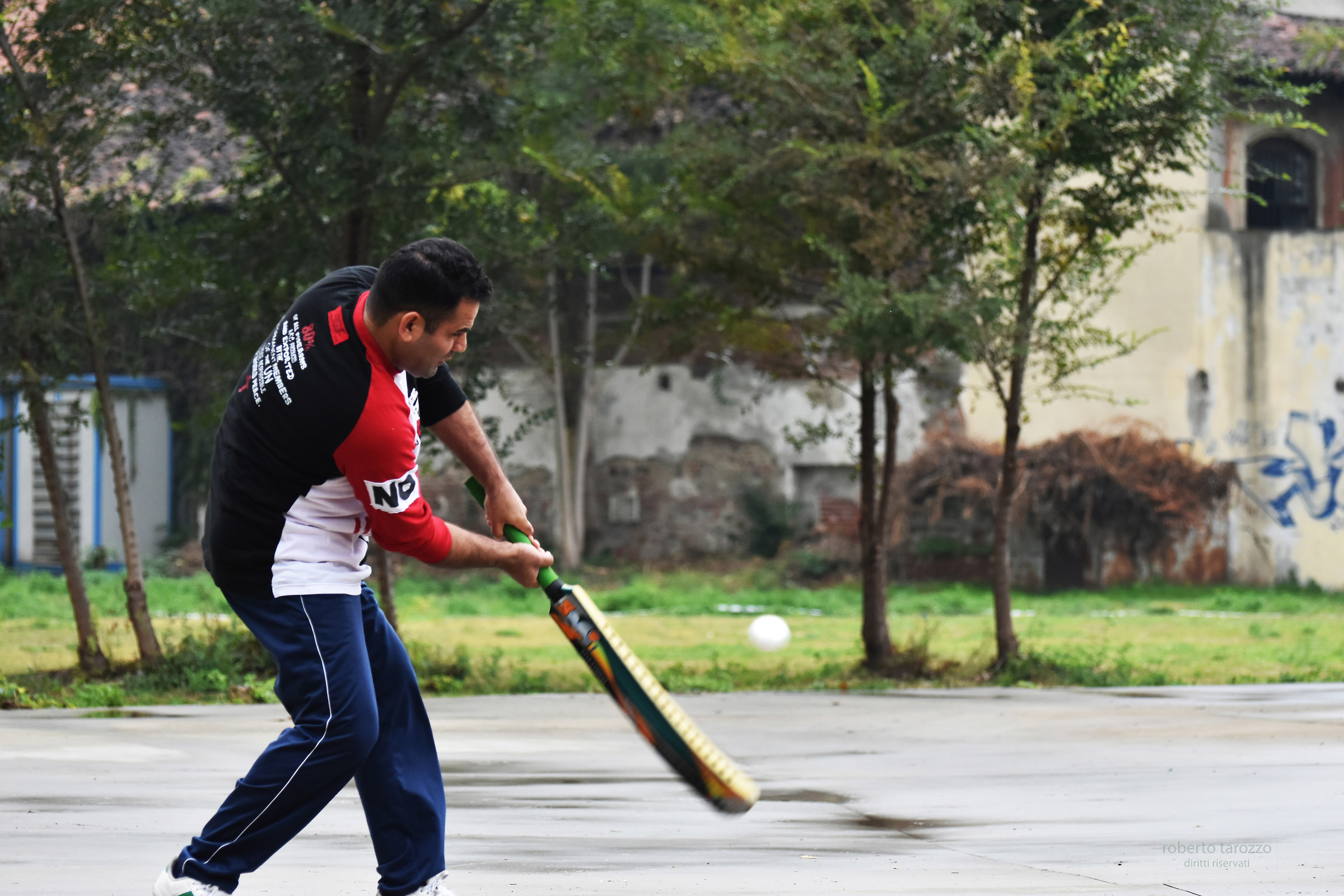 Giocatore cricket - Sermig - Torino