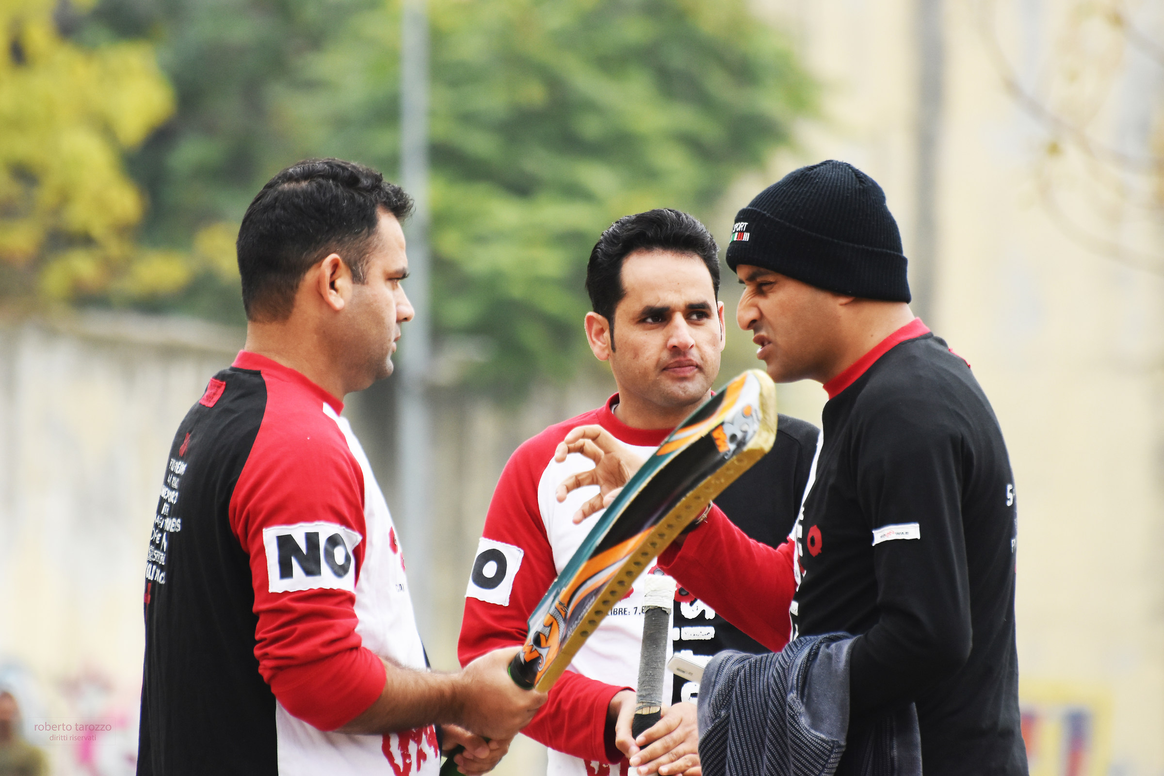 Giocatore cricket - Sermig - Torino -