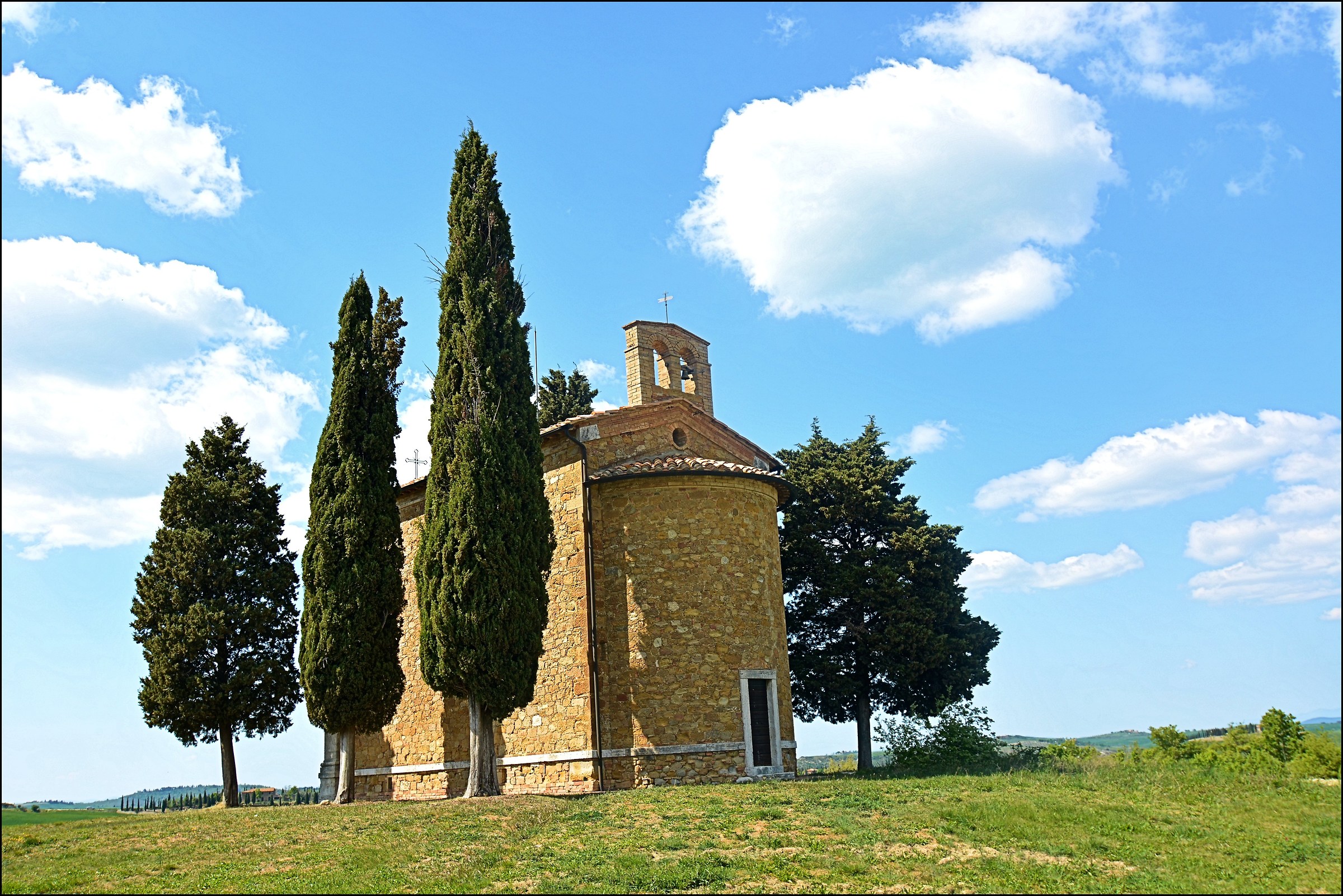 Cappella Vitaleta a retro