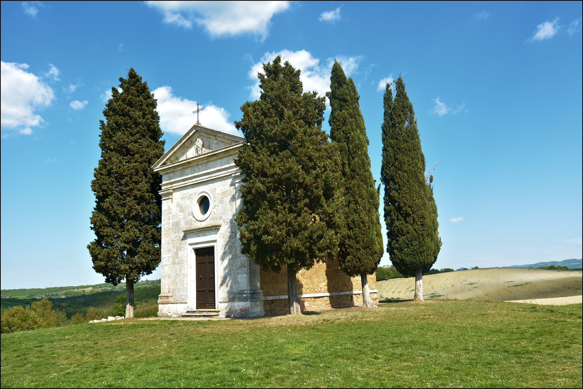 Cappella Vitaleta - Val d'Orcia