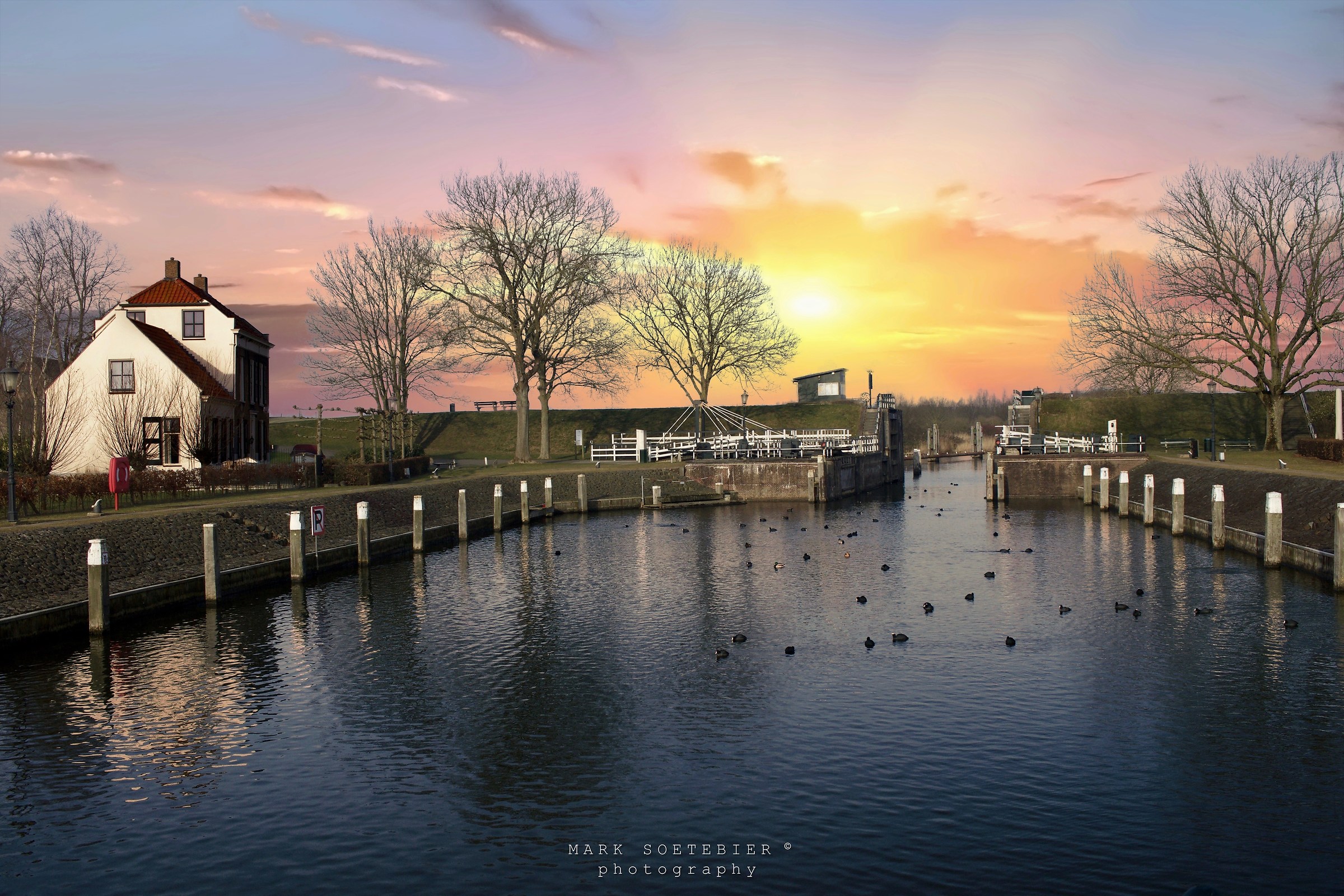 Sluis Benedensas - Vlietdijk