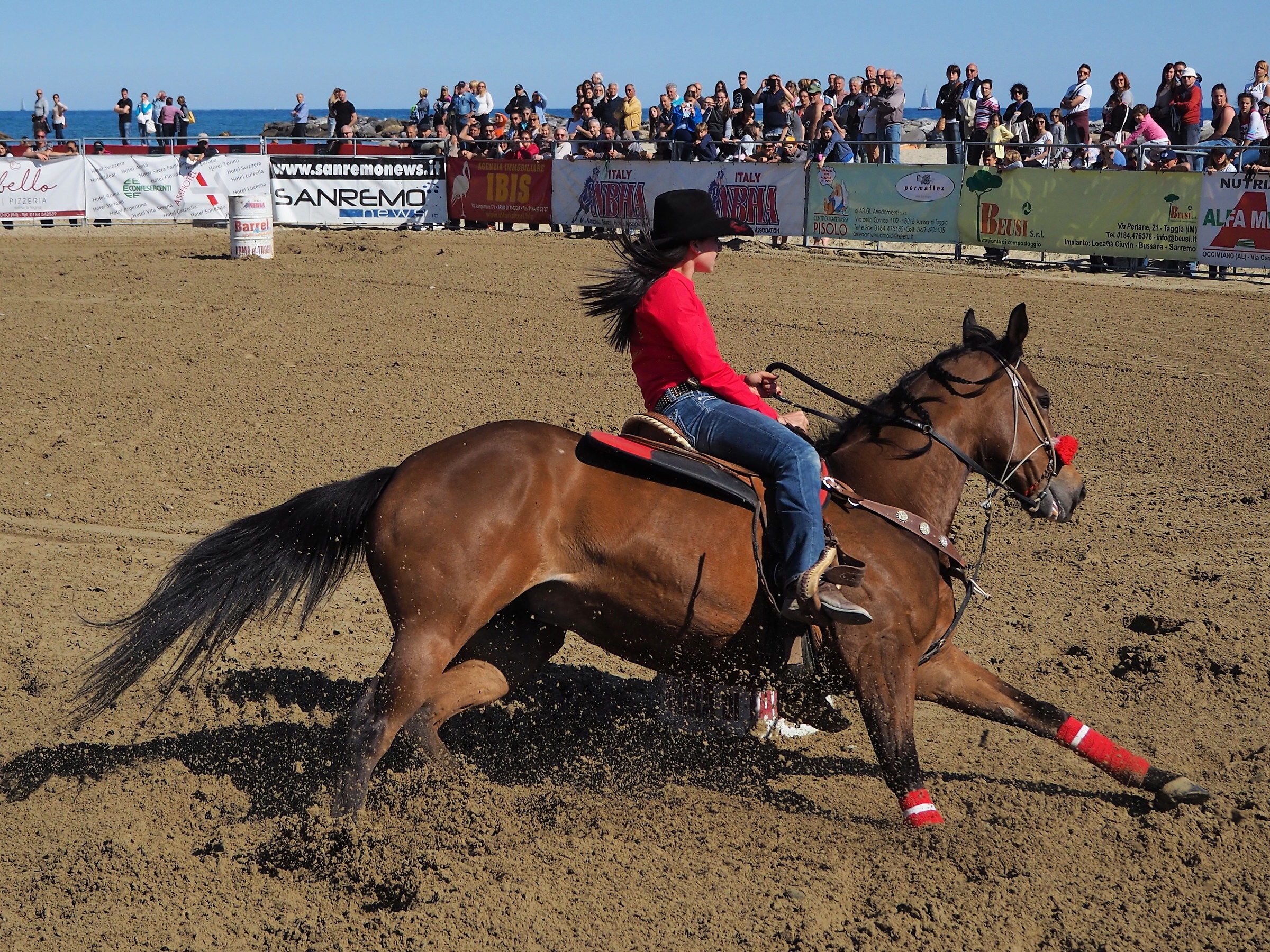 Edition 2017 Barrel on the beach in Arma di Taggia