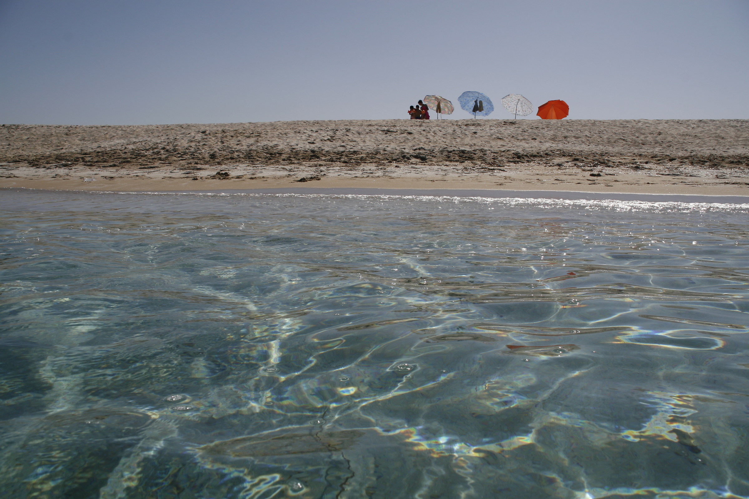 Spiaggia "quasi" deserta