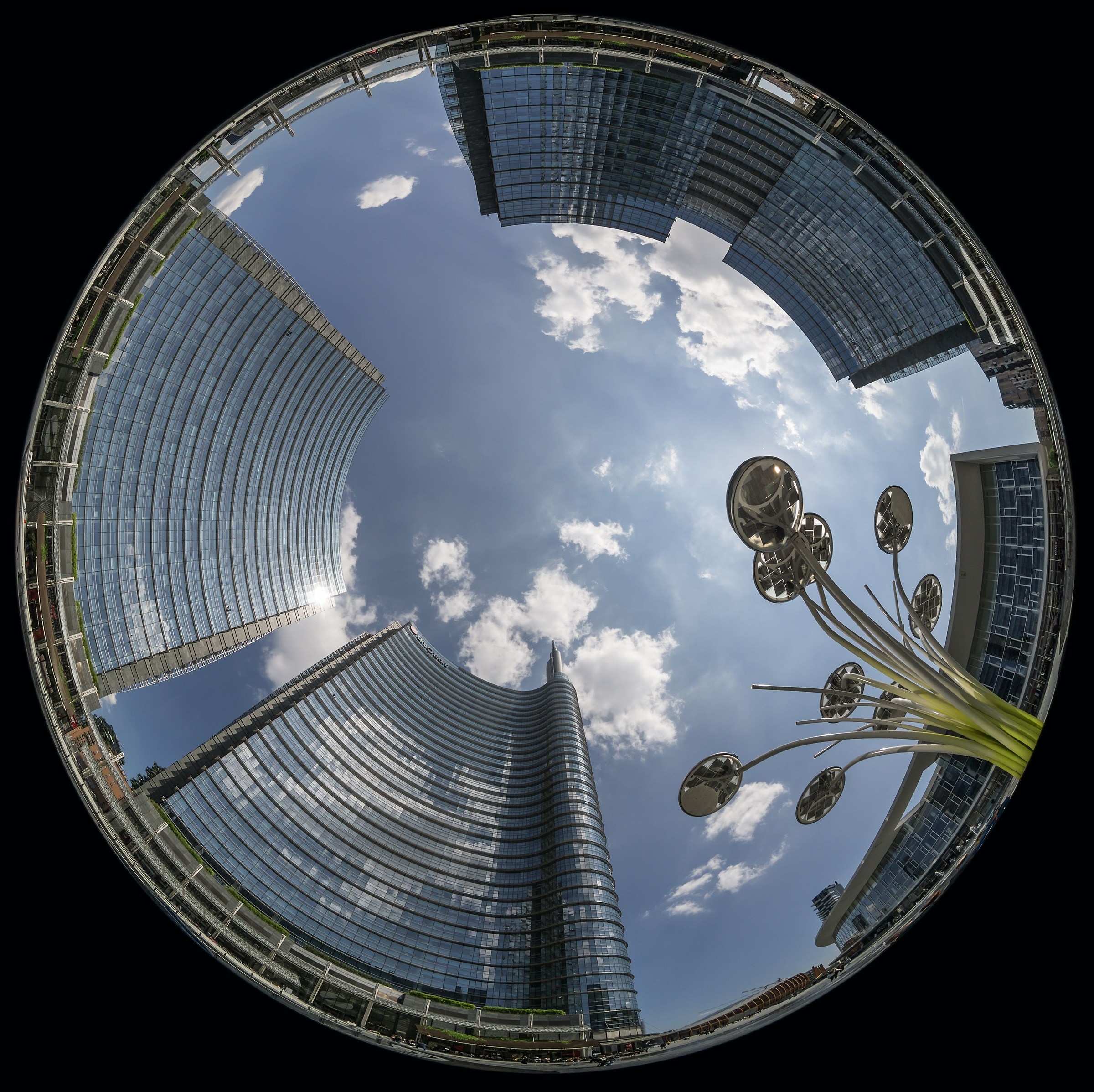 Piazza Gae Aulenti - Unicredit A, B and C and Showrooms