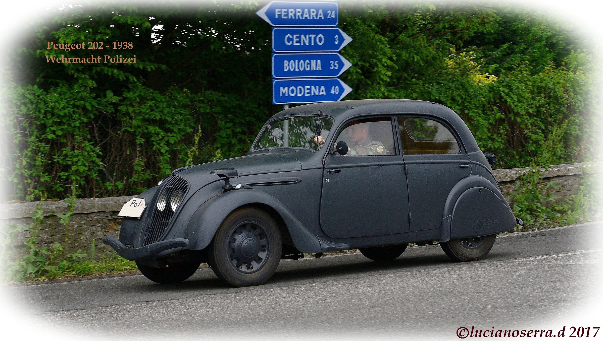 Peugeot 202 - 1938 Wehrmacht Polizei