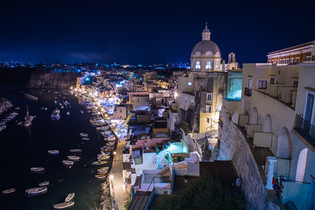 Procida by night