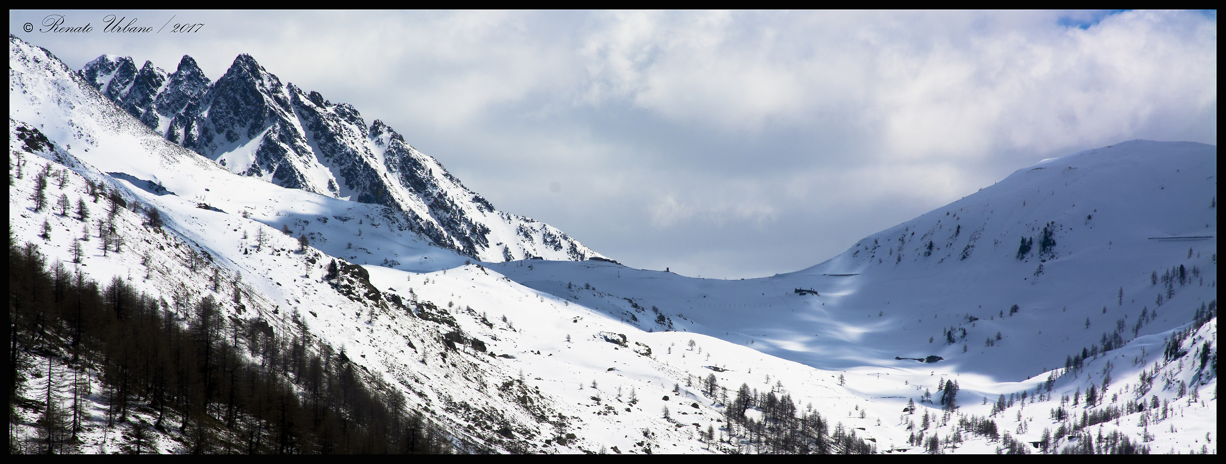 Play of light at the Colle della Lombarda