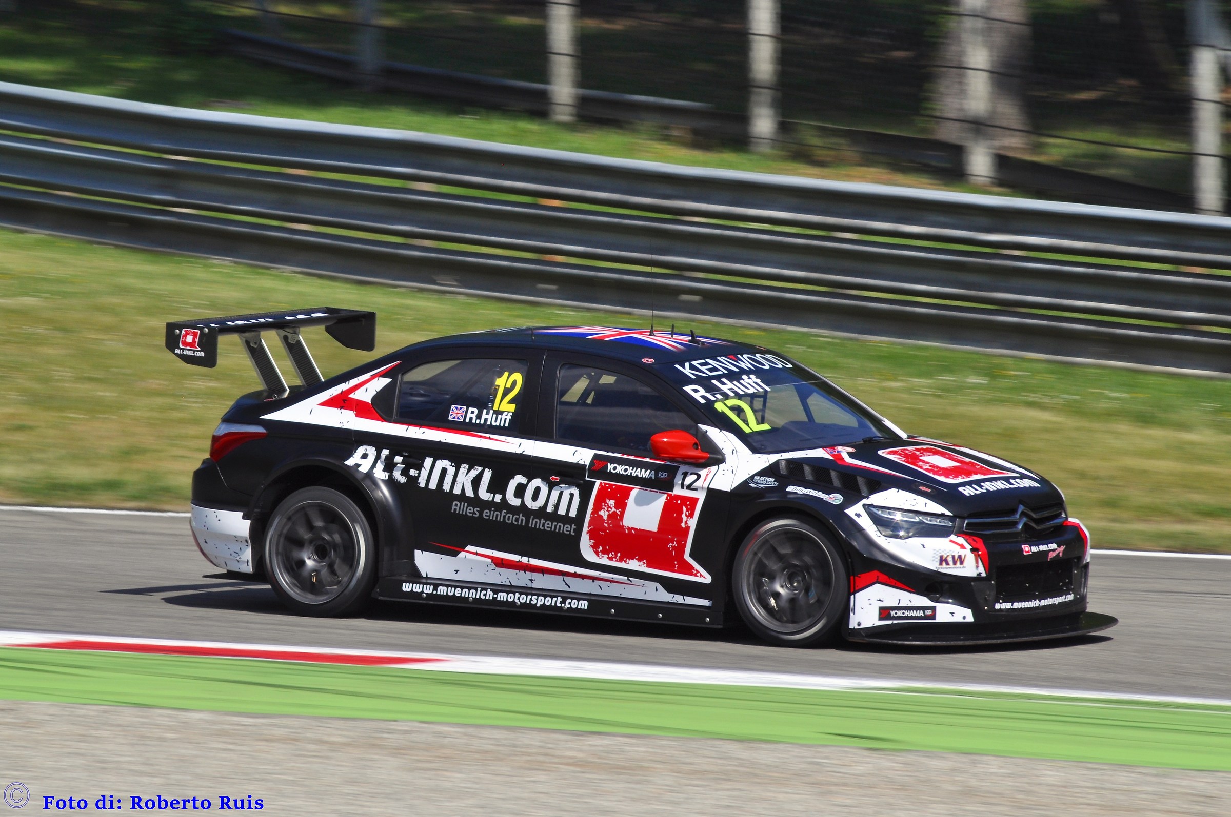 fia wtcc - citroen c-elysee wtcc - r.huff