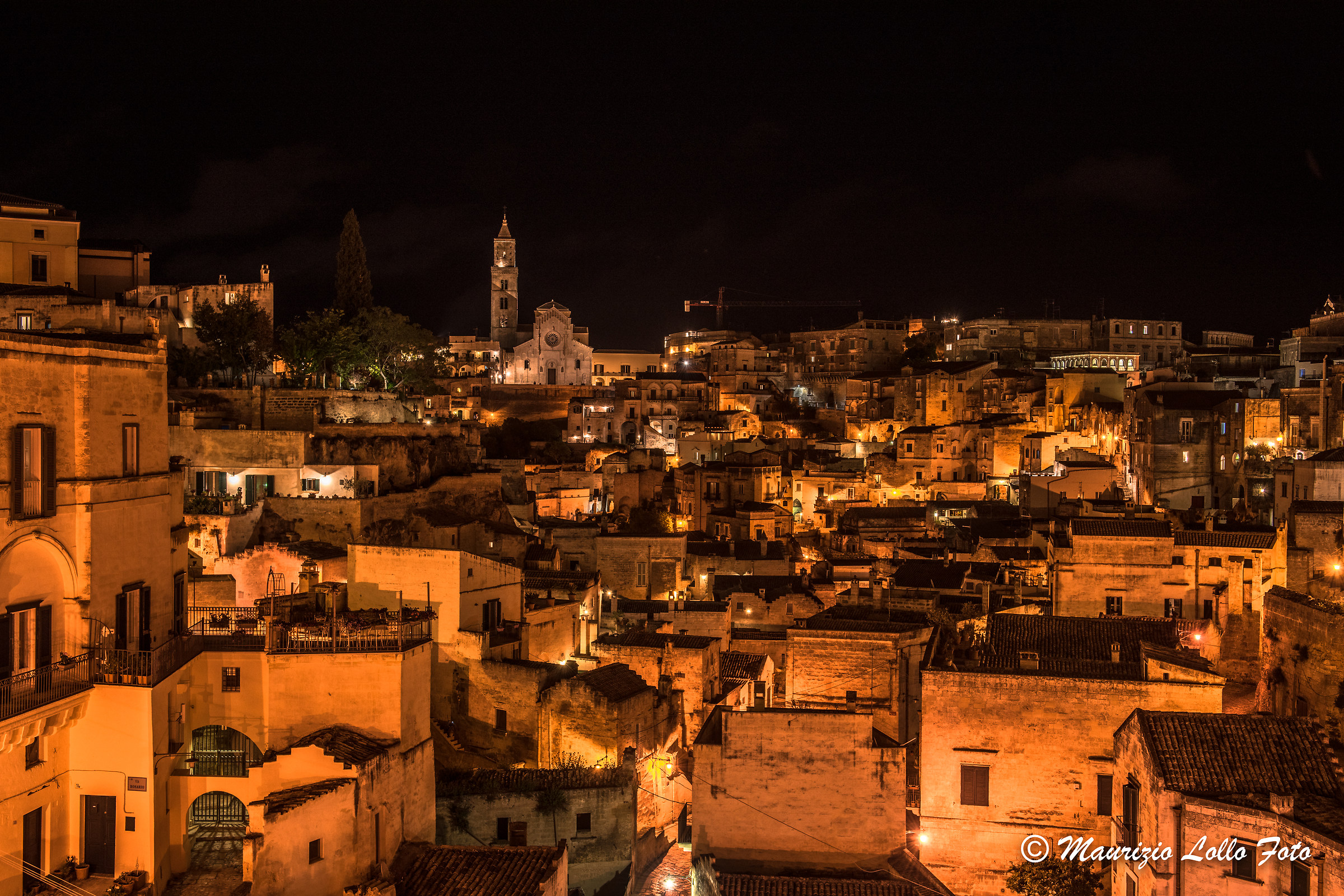 e' notte a Matera - Sasso Barisano